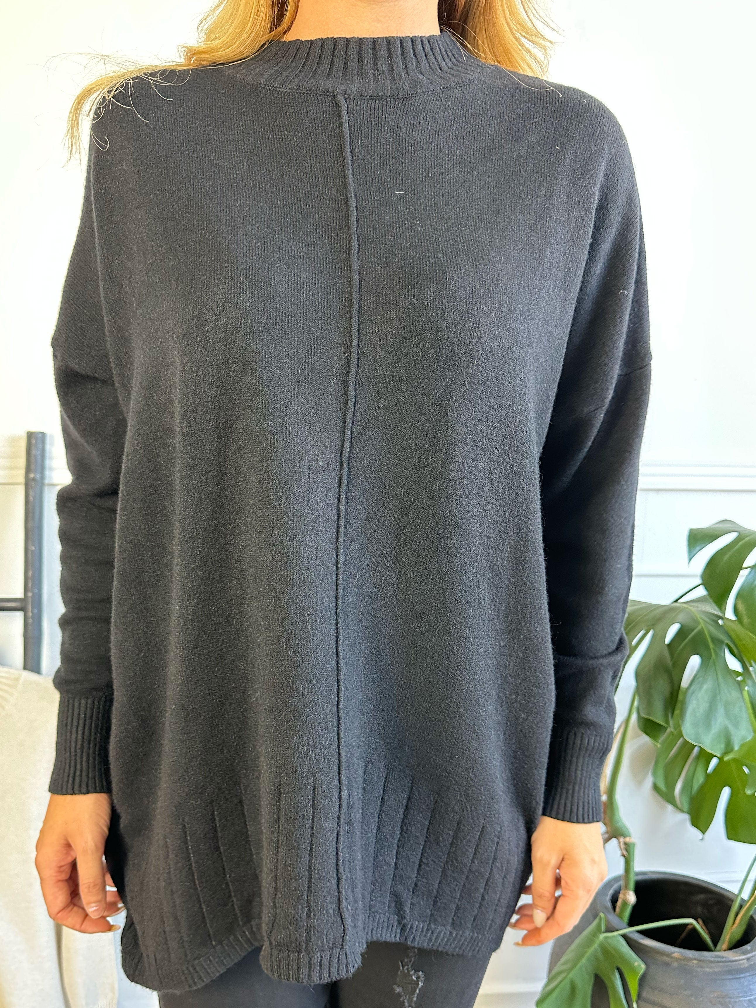 Amora - Lång mjuk tröja