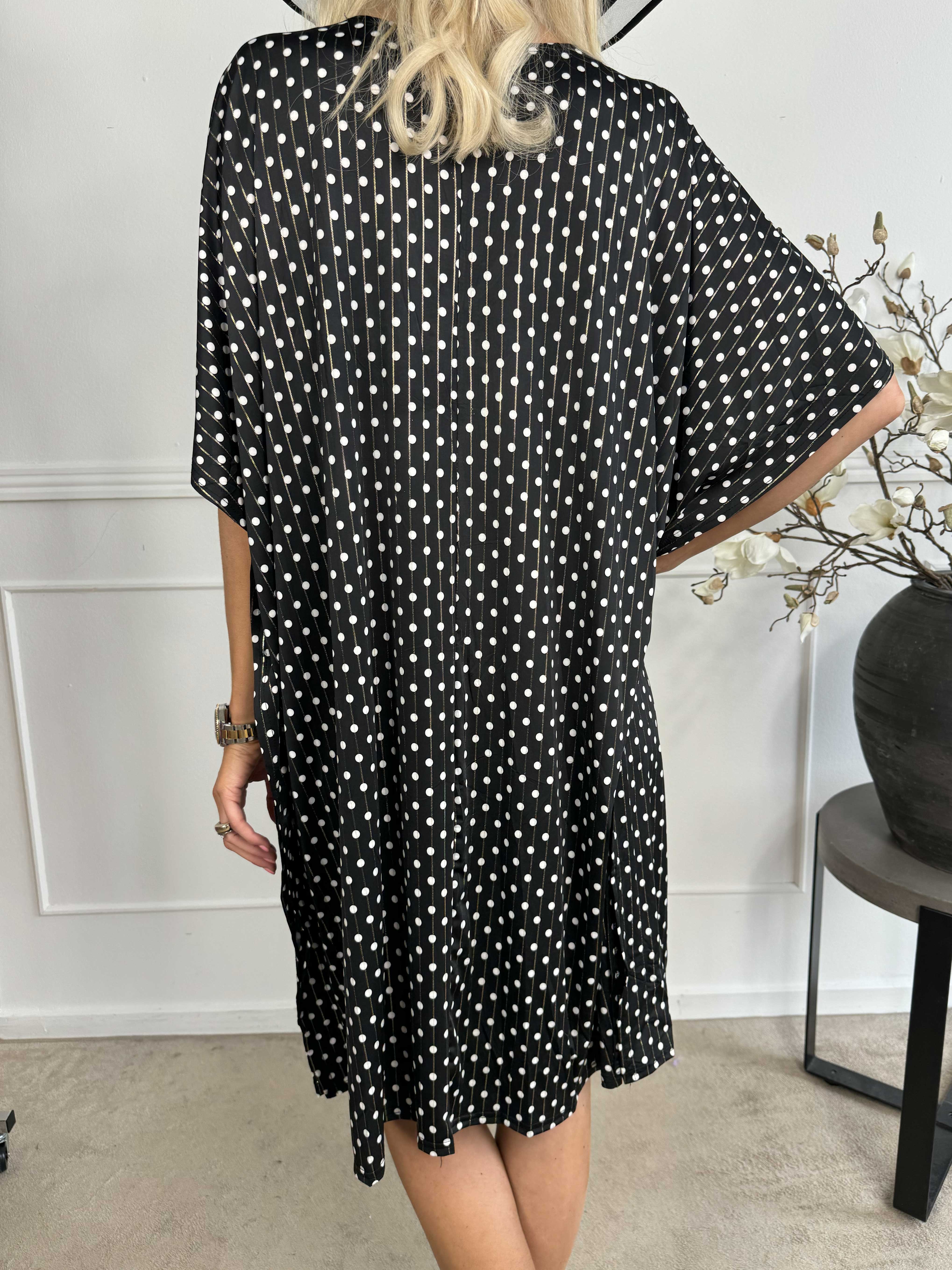 Azmina Dot - Tunikaklänning i lös passform med resår