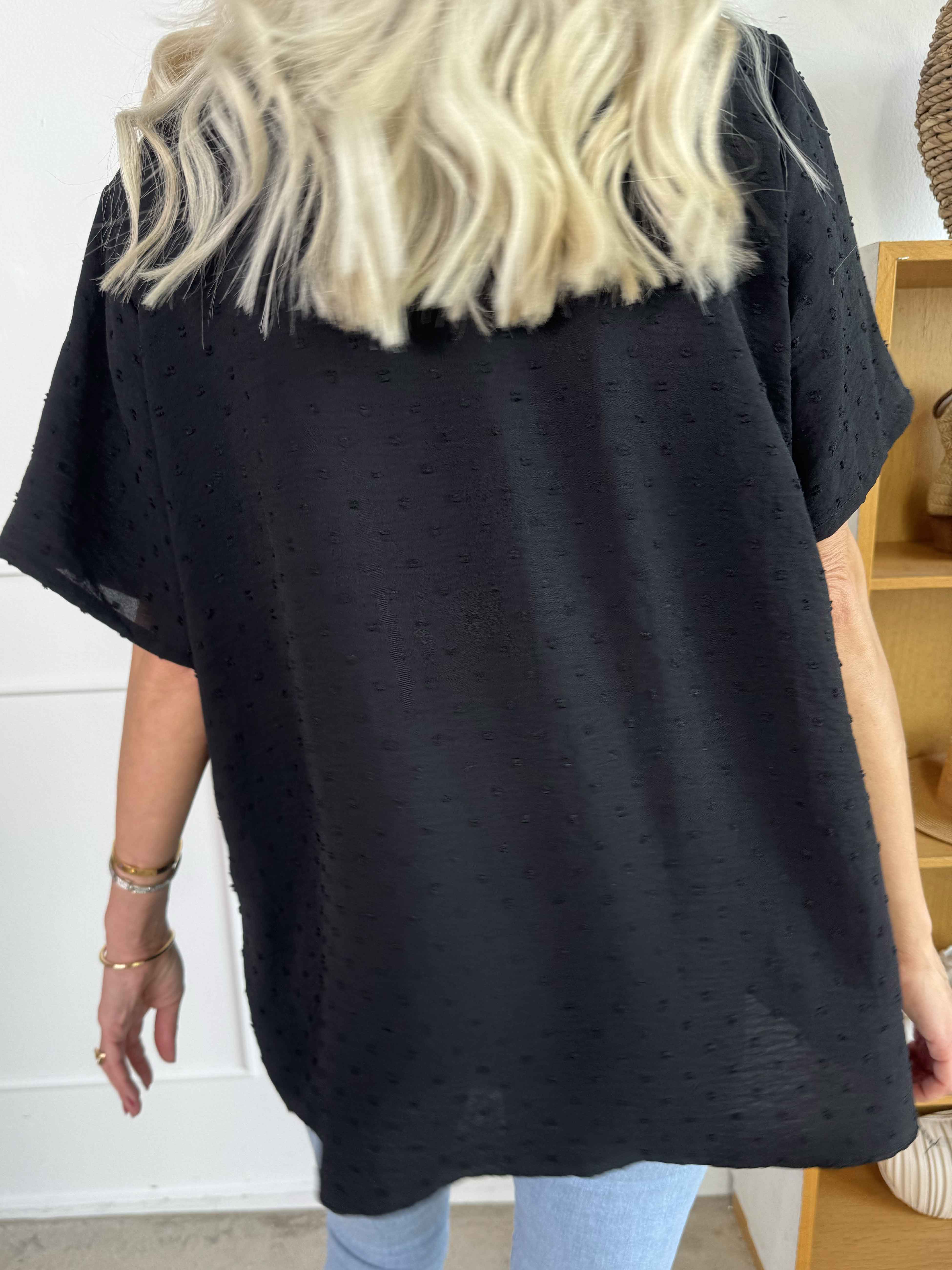 Bloom - Söt tunika med volangkant och rosett