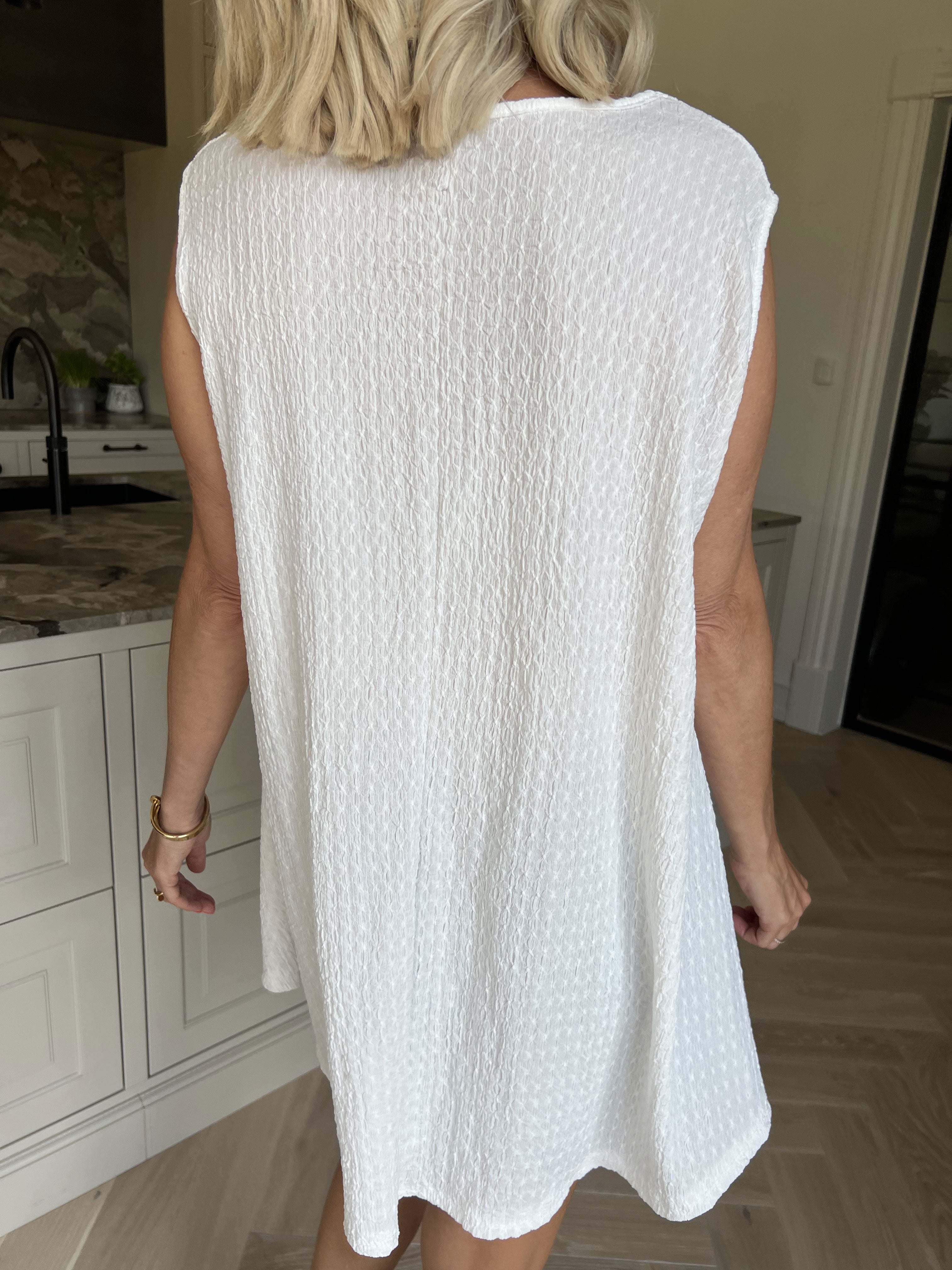 Carme - Söd tunika i viskosblandning och lös passform