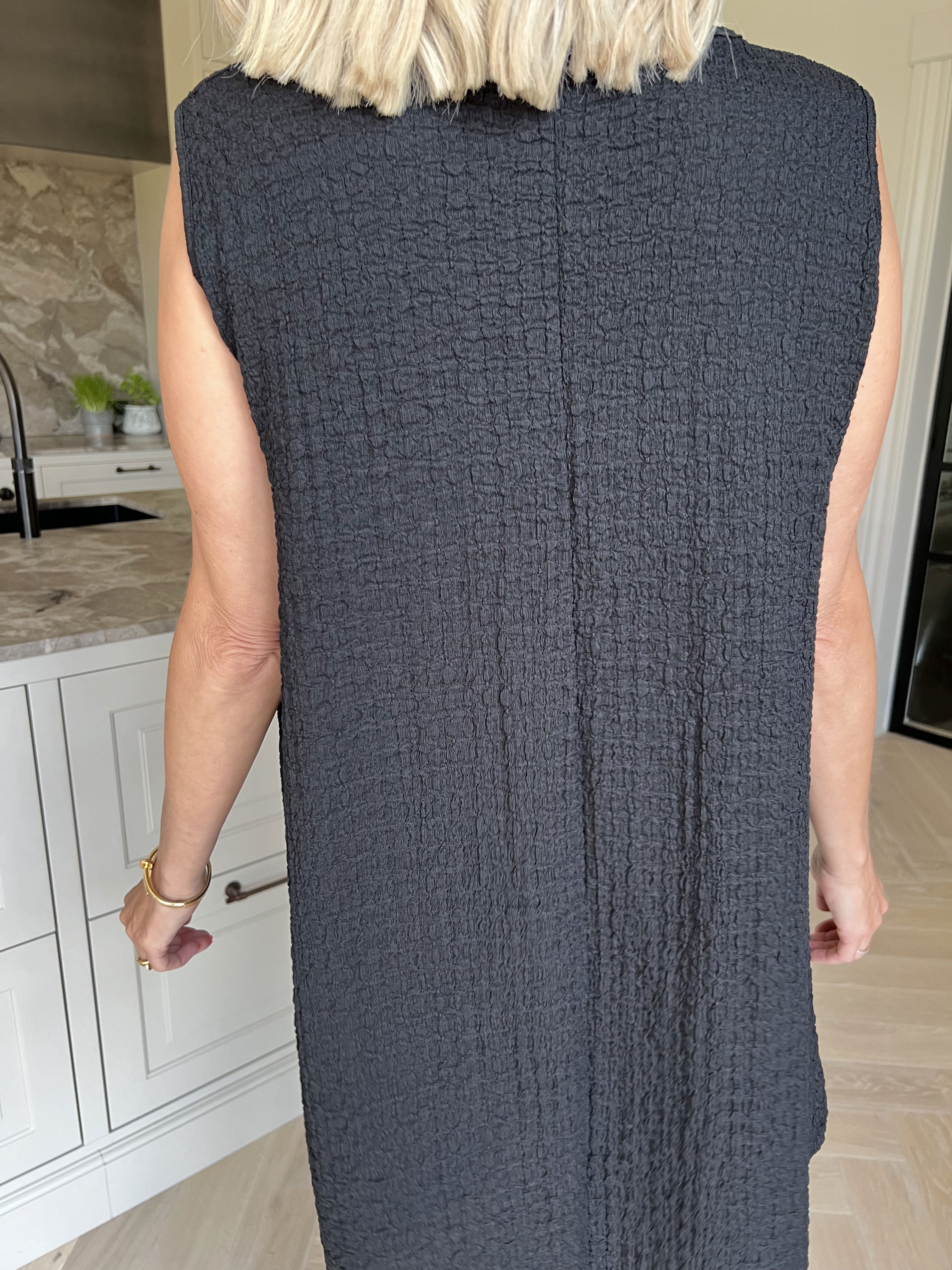 Carme - Söd tunika i viskosblandning och lös passform