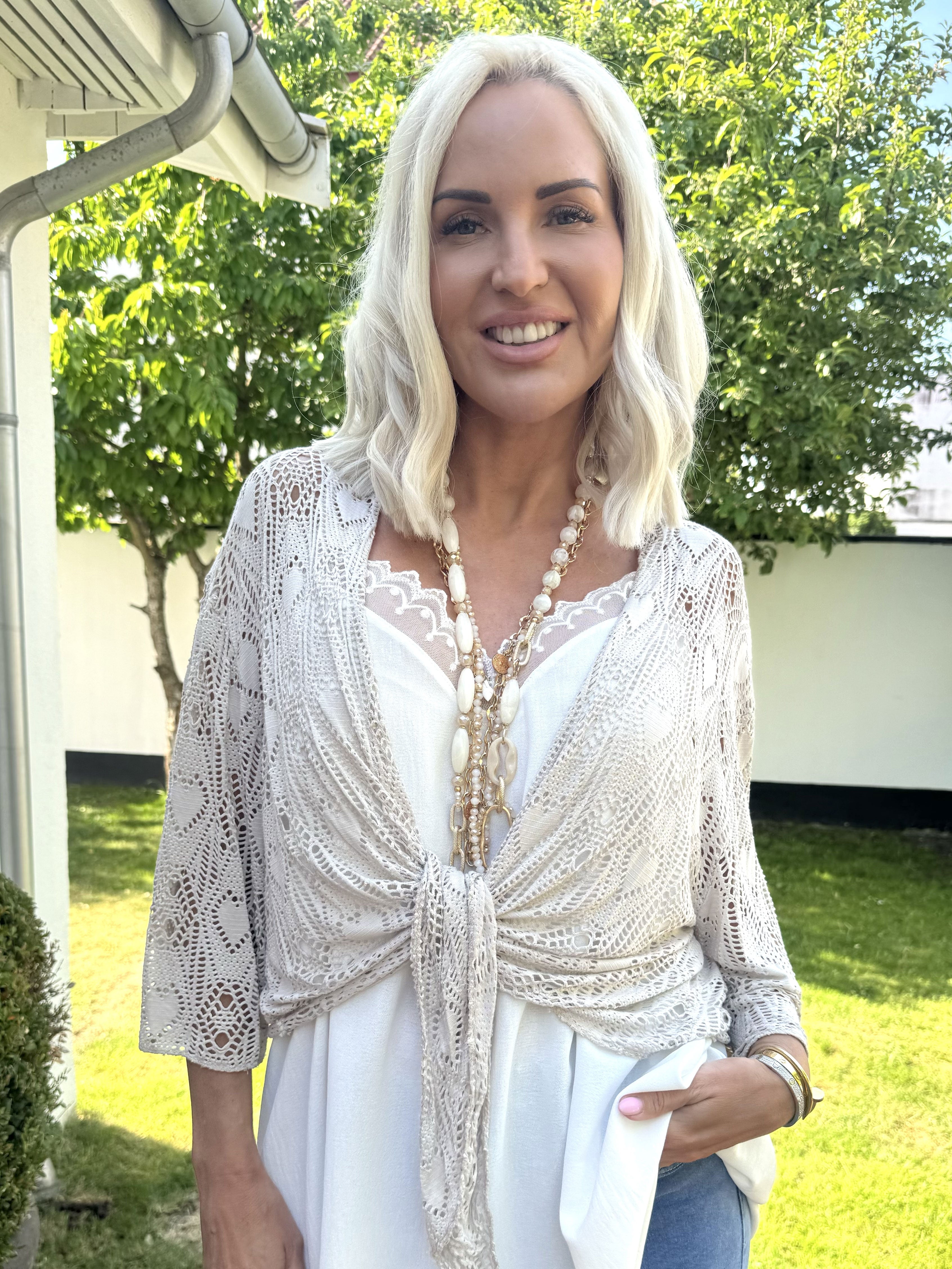 Castilla - Kort virkad kofta