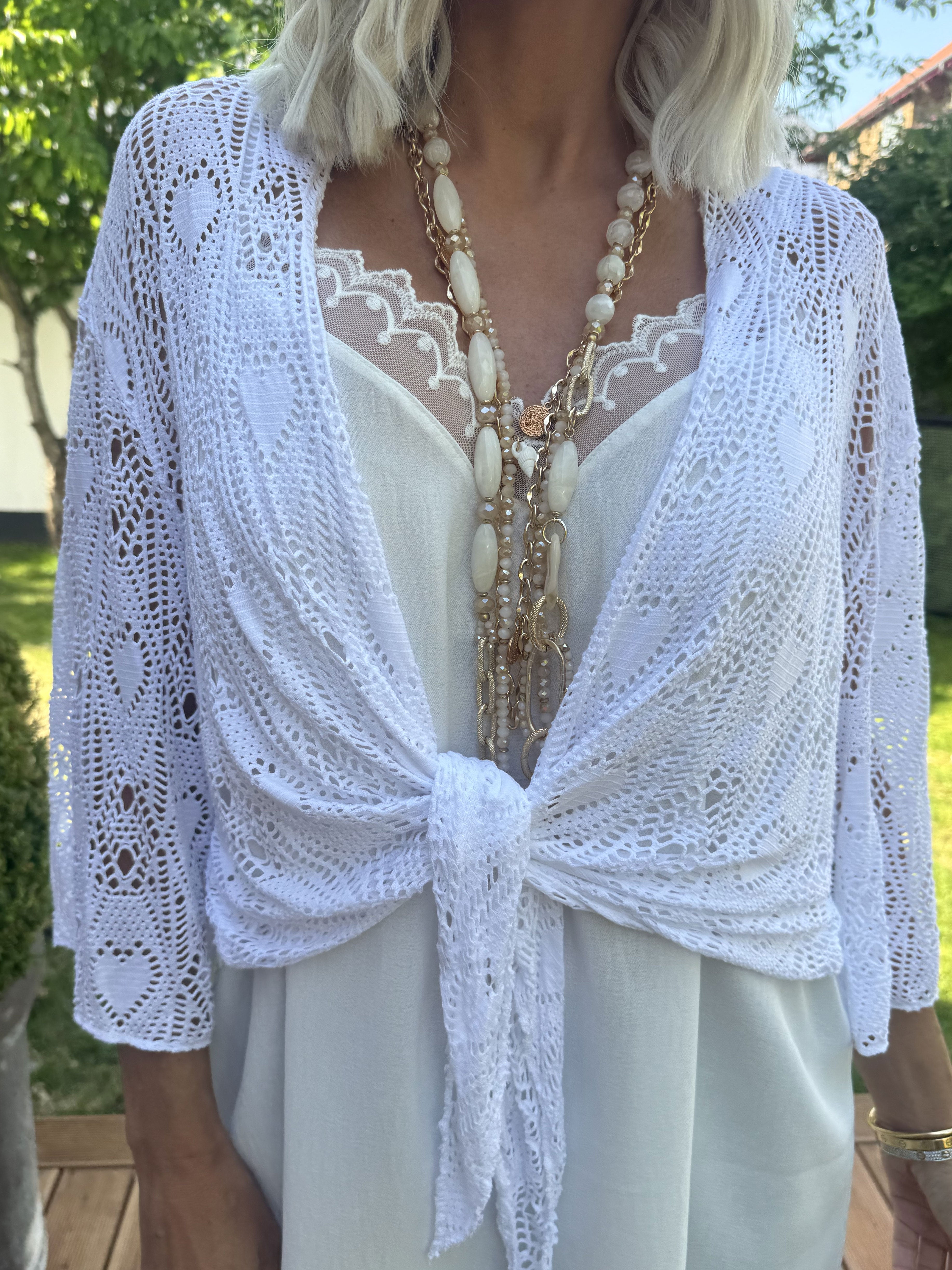 Castilla - Kort virkad kofta