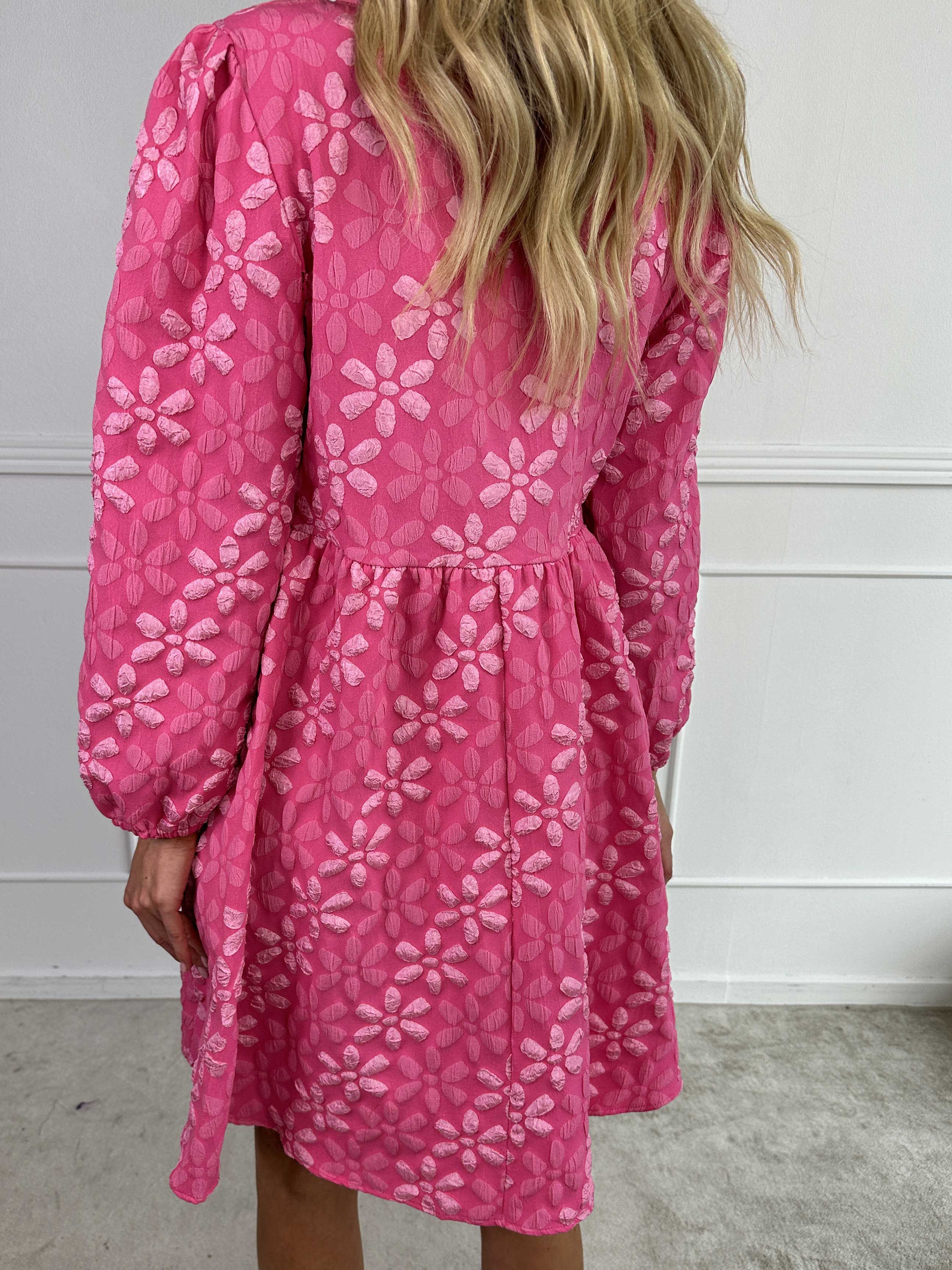 Cersei - Söt klänning med blommor och rosetter