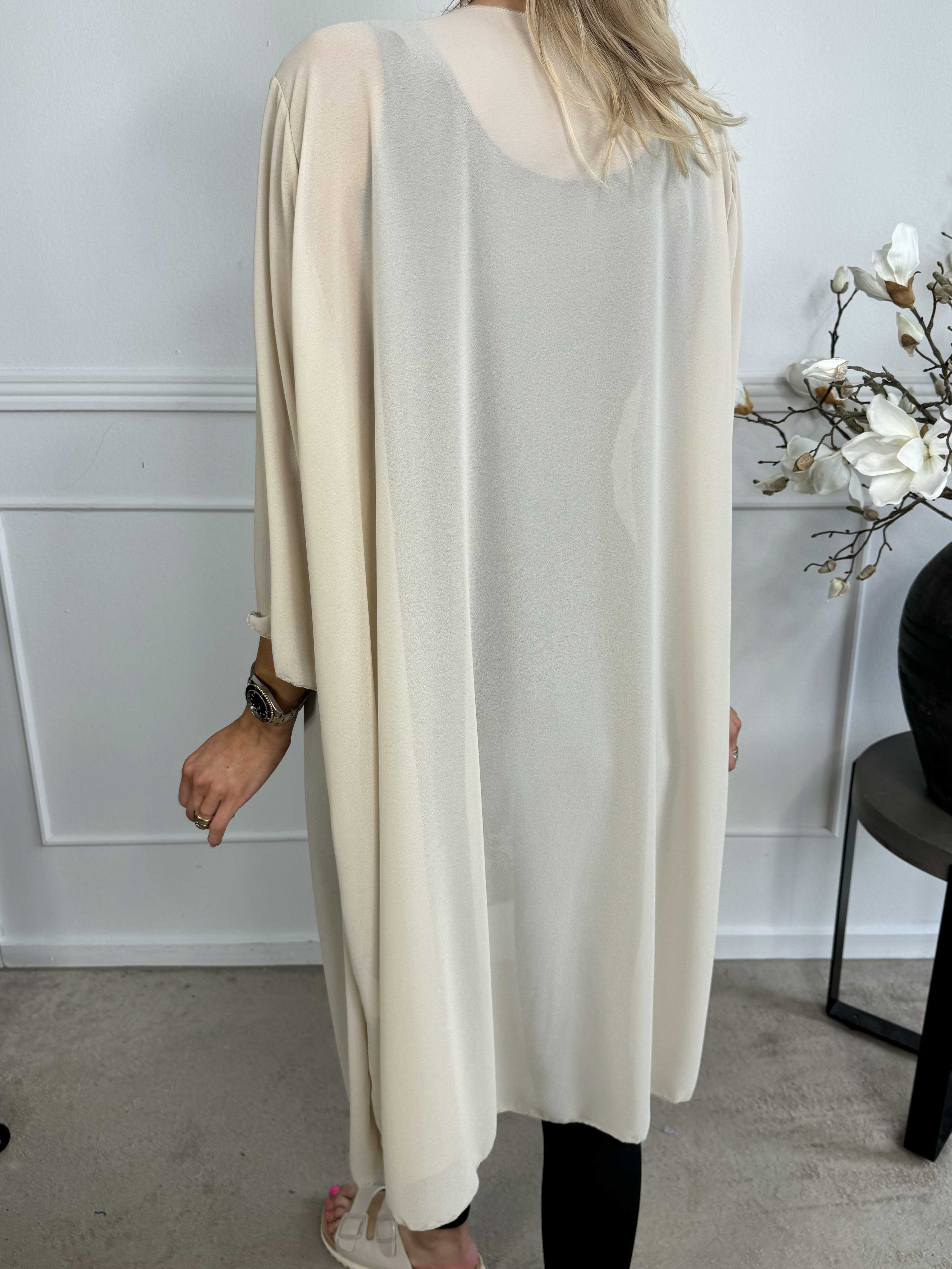 Christina - Lätt, halvgenomskinlig kofta