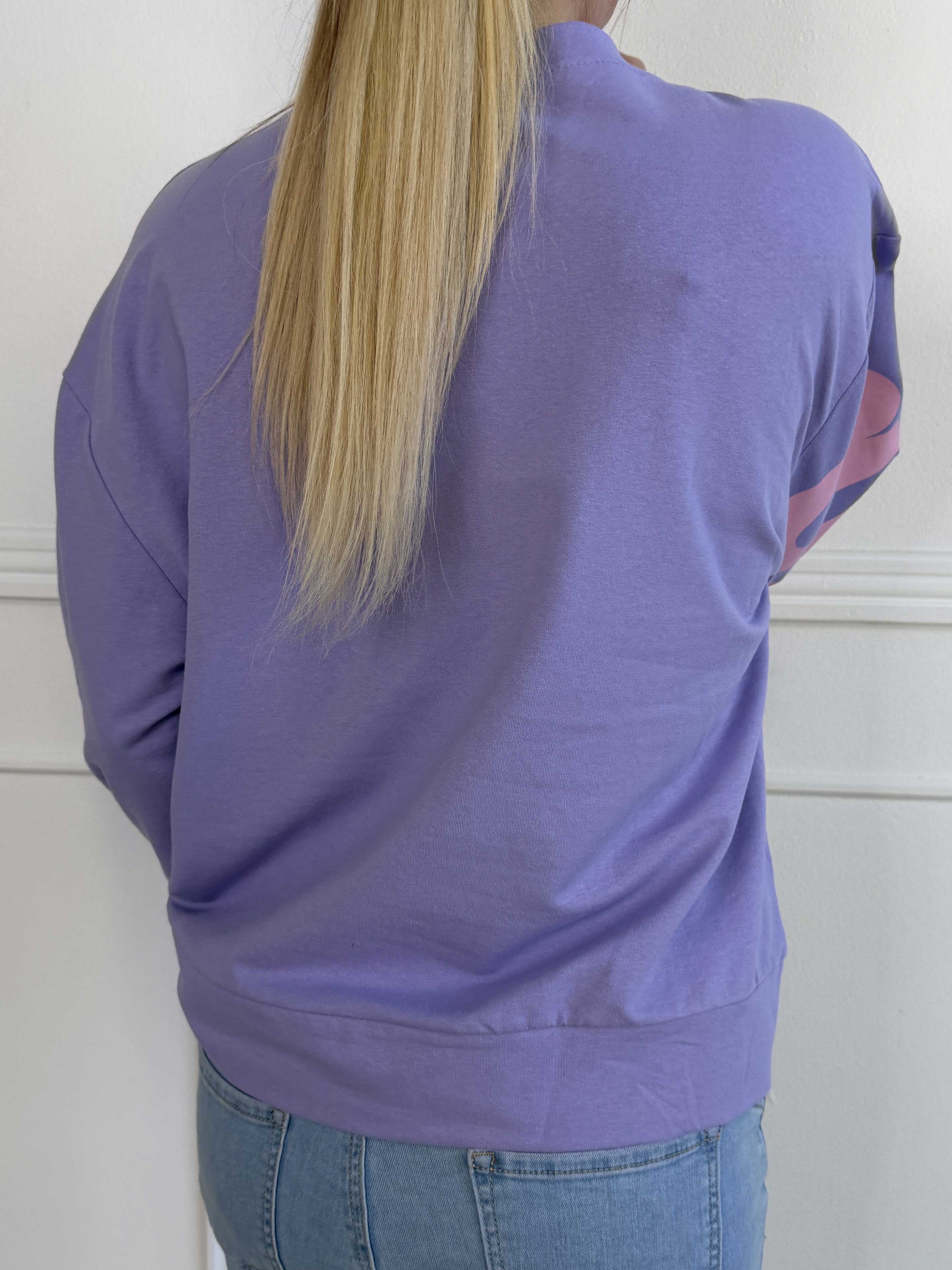 Claudine Shirt - Bluse i viskose med COPENHAGEN tekst