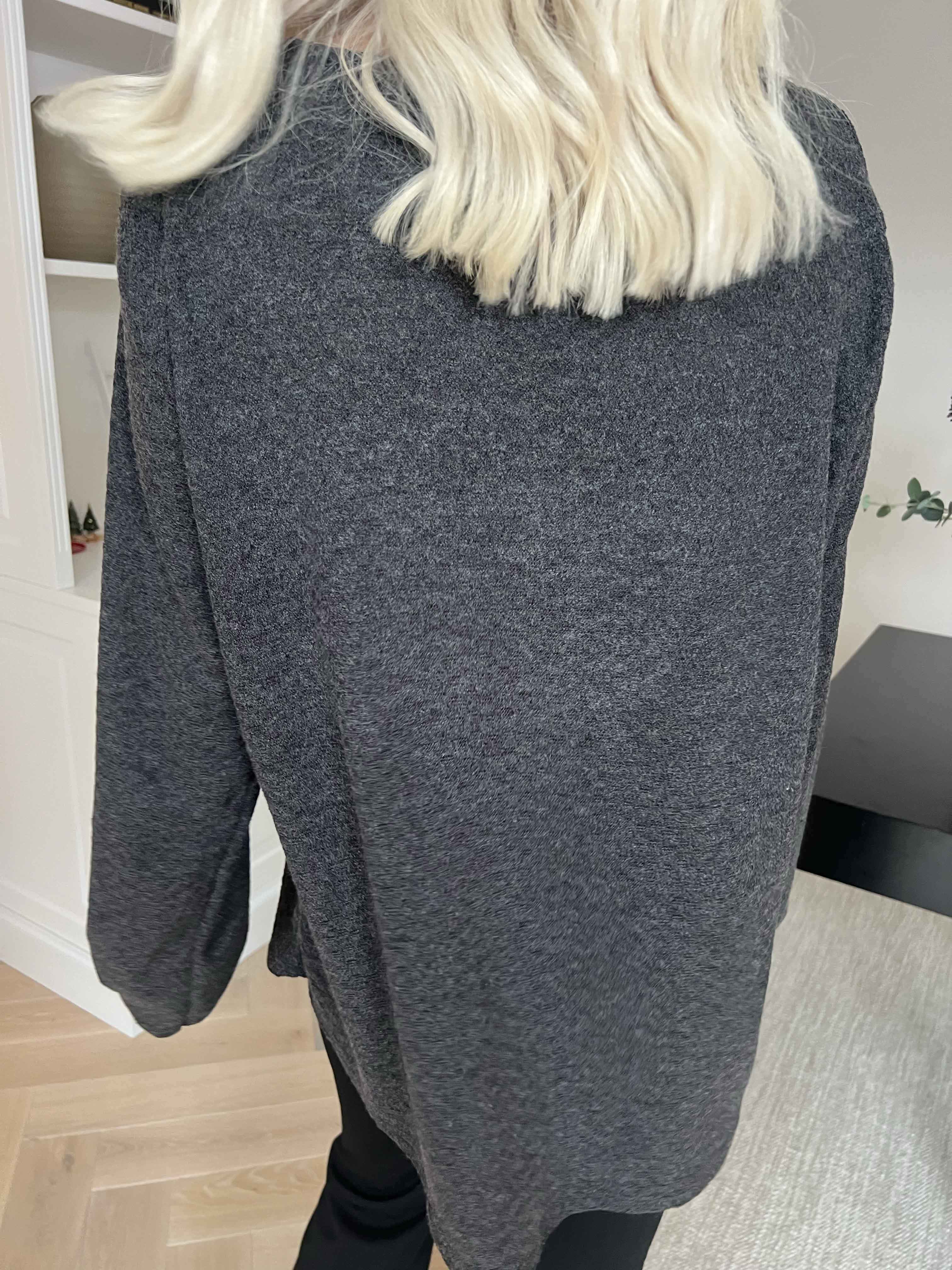 Dido - Simpel tunika i let strik med lynlås