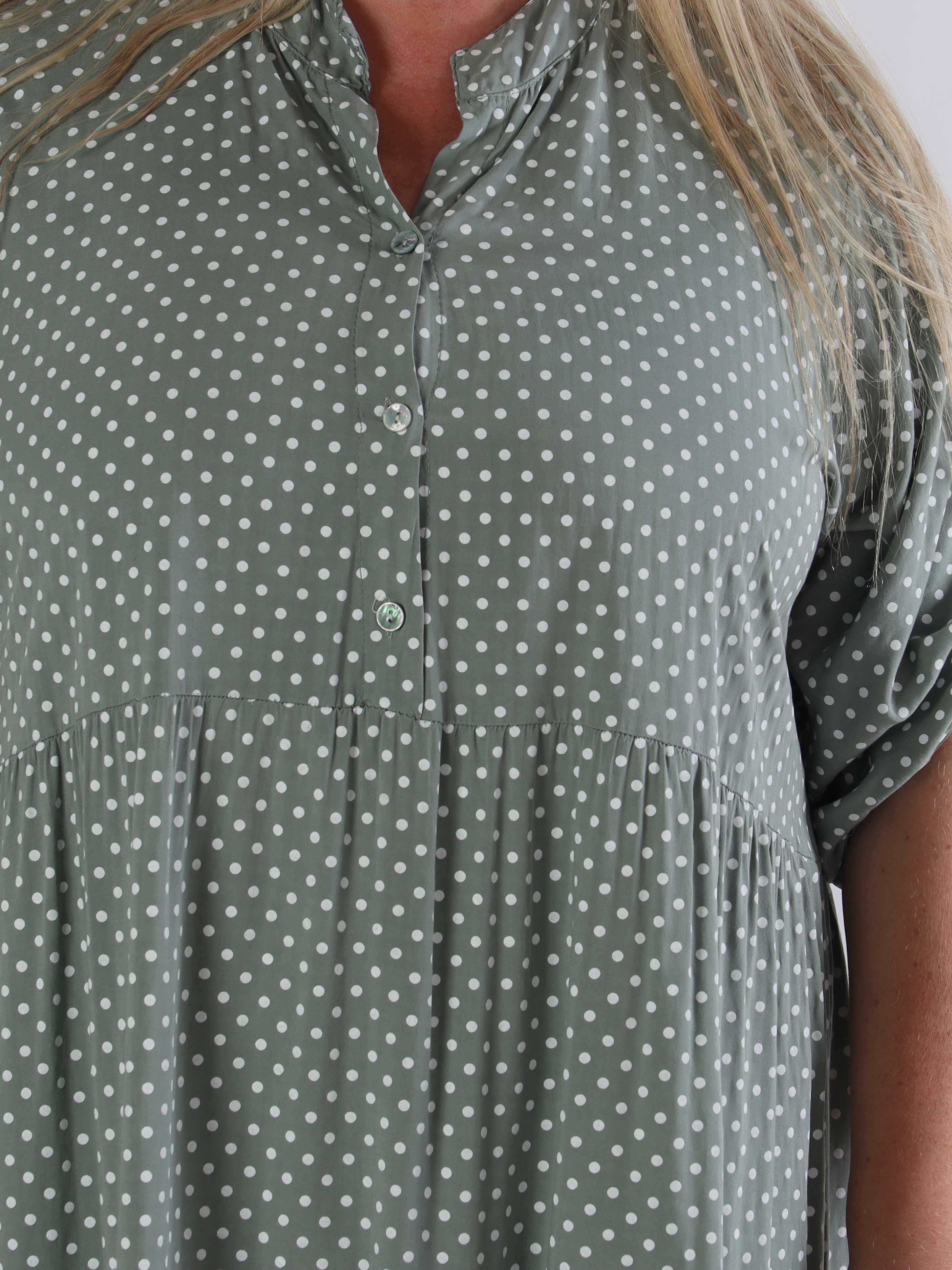 Dotti - Plus size-klänning med lager på lager-look i viskos