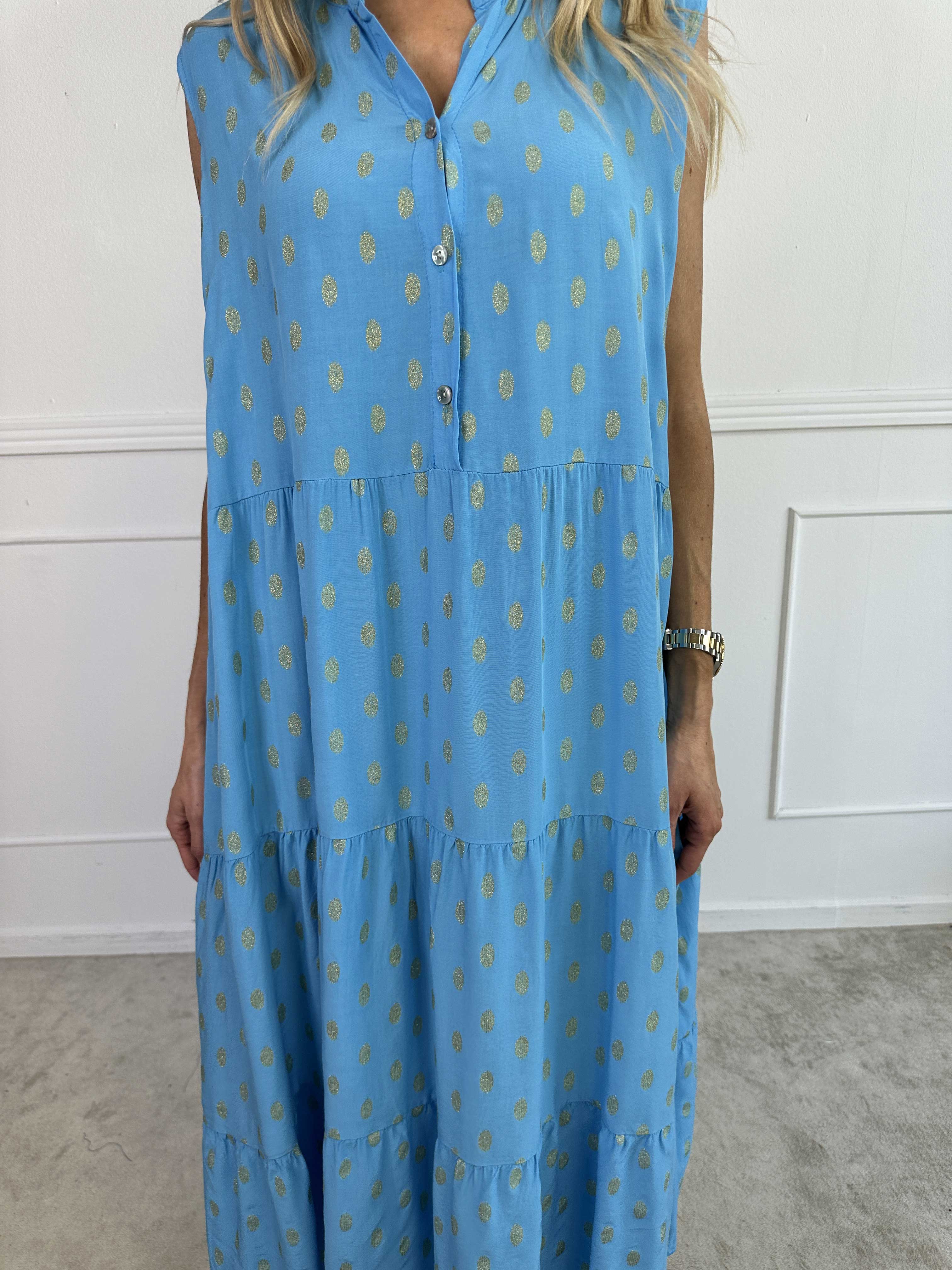 Dotti Gold Sleeveless - Klänning  med lager på lager look i viskos