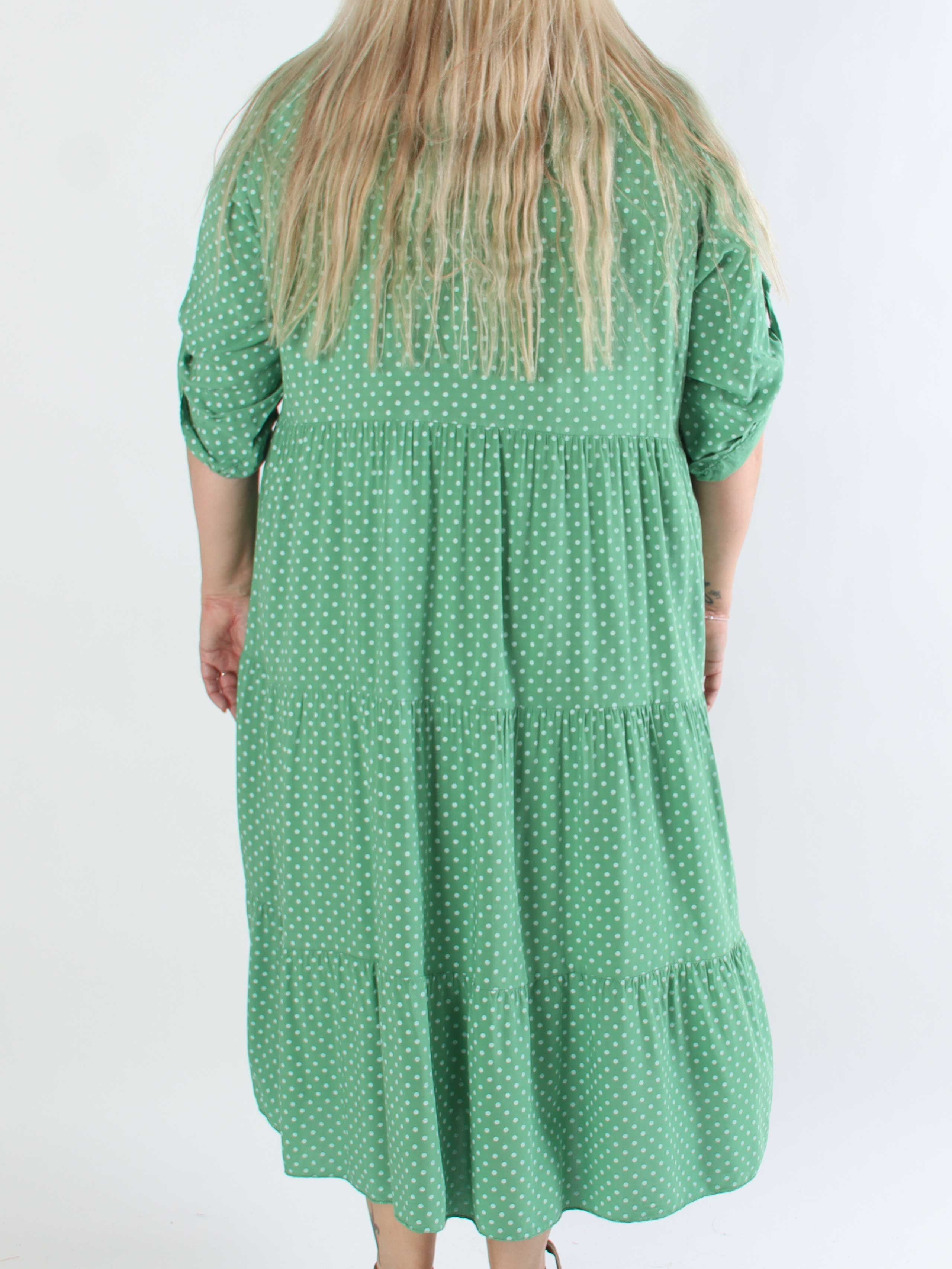 Dotti - Plus size-klänning med lager på lager-look i viskos