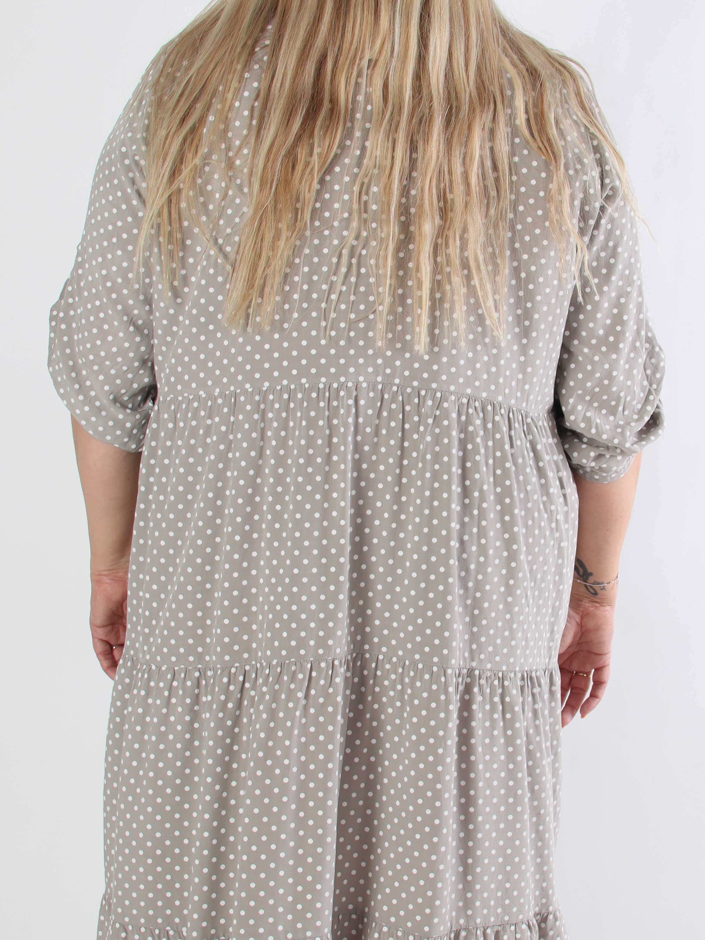 Dotti - Plus size-klänning med lager på lager-look i viskos