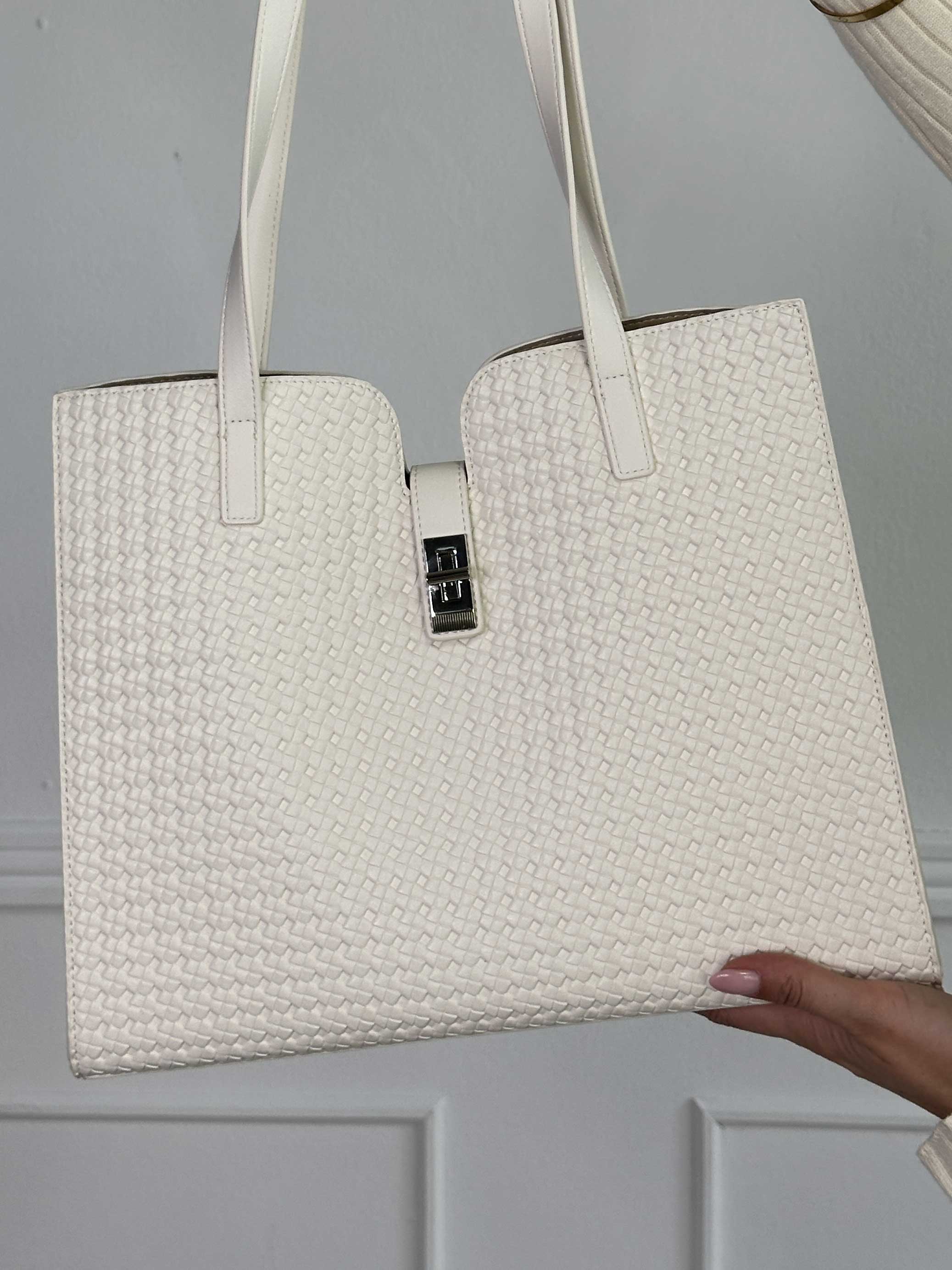 Eudora - Axelväska med silverspänne