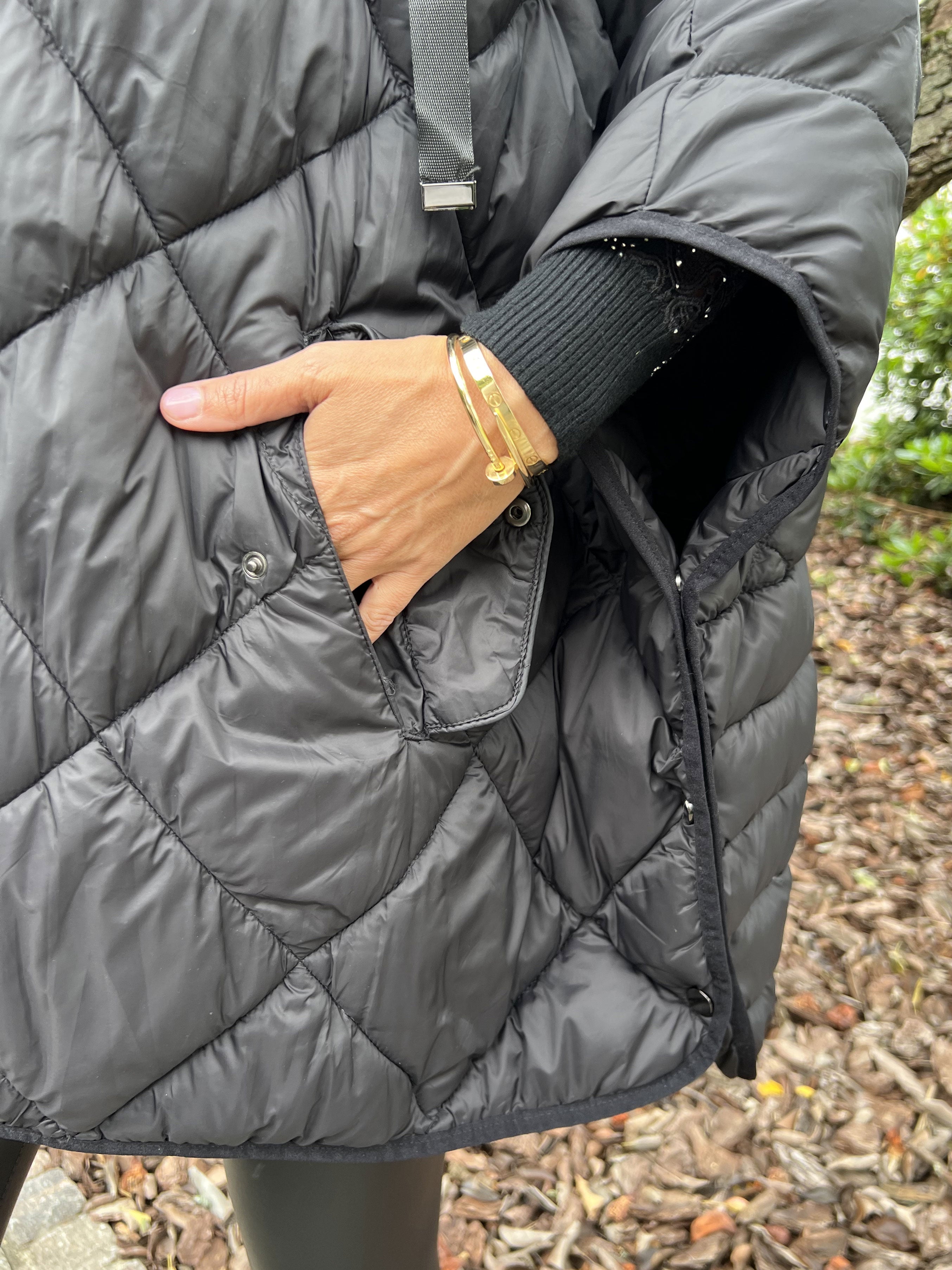 Floriza - Kort dunjacka i oversized passform