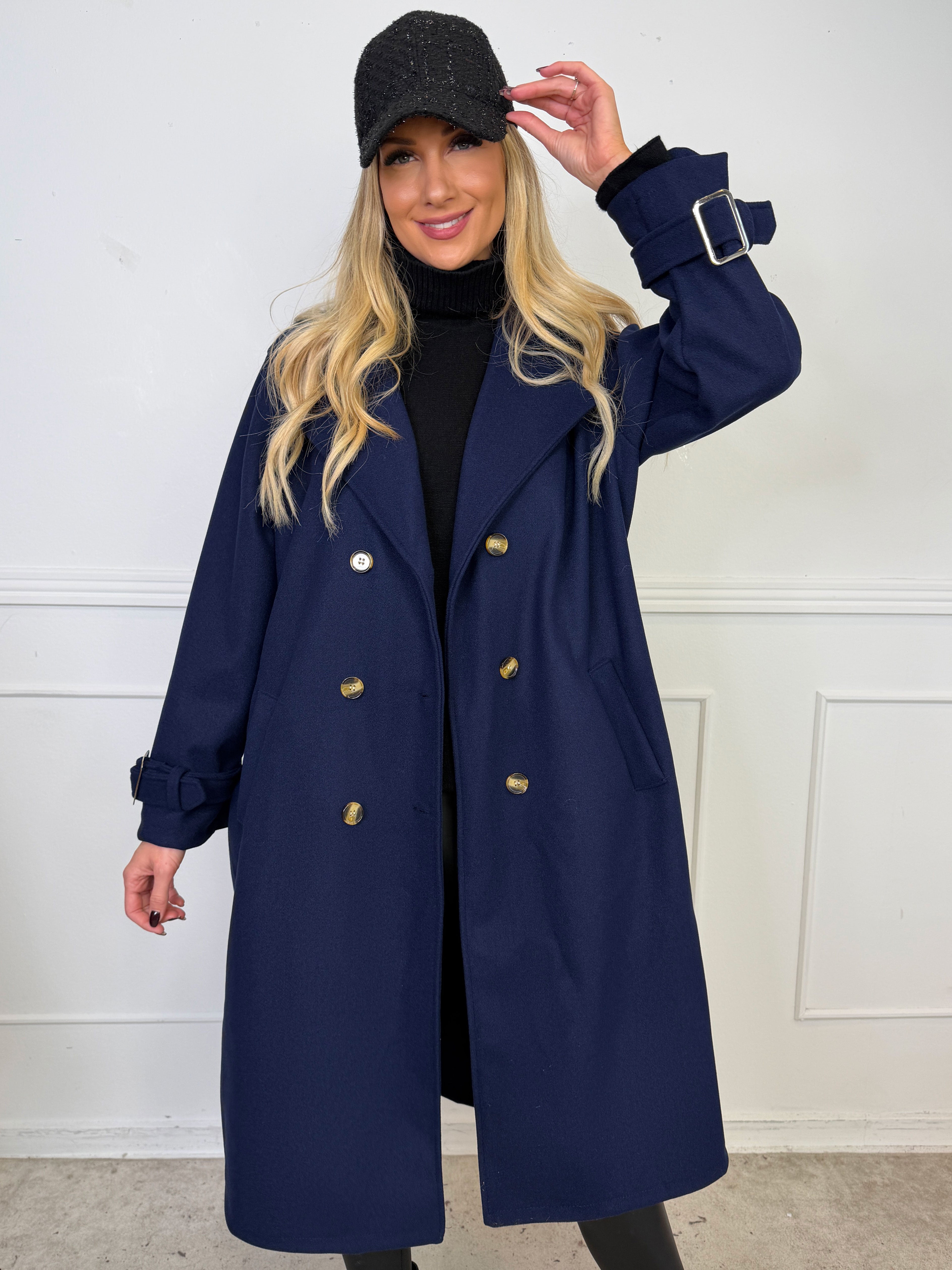 Sharpay Coat - Trenchcoat med knytband
