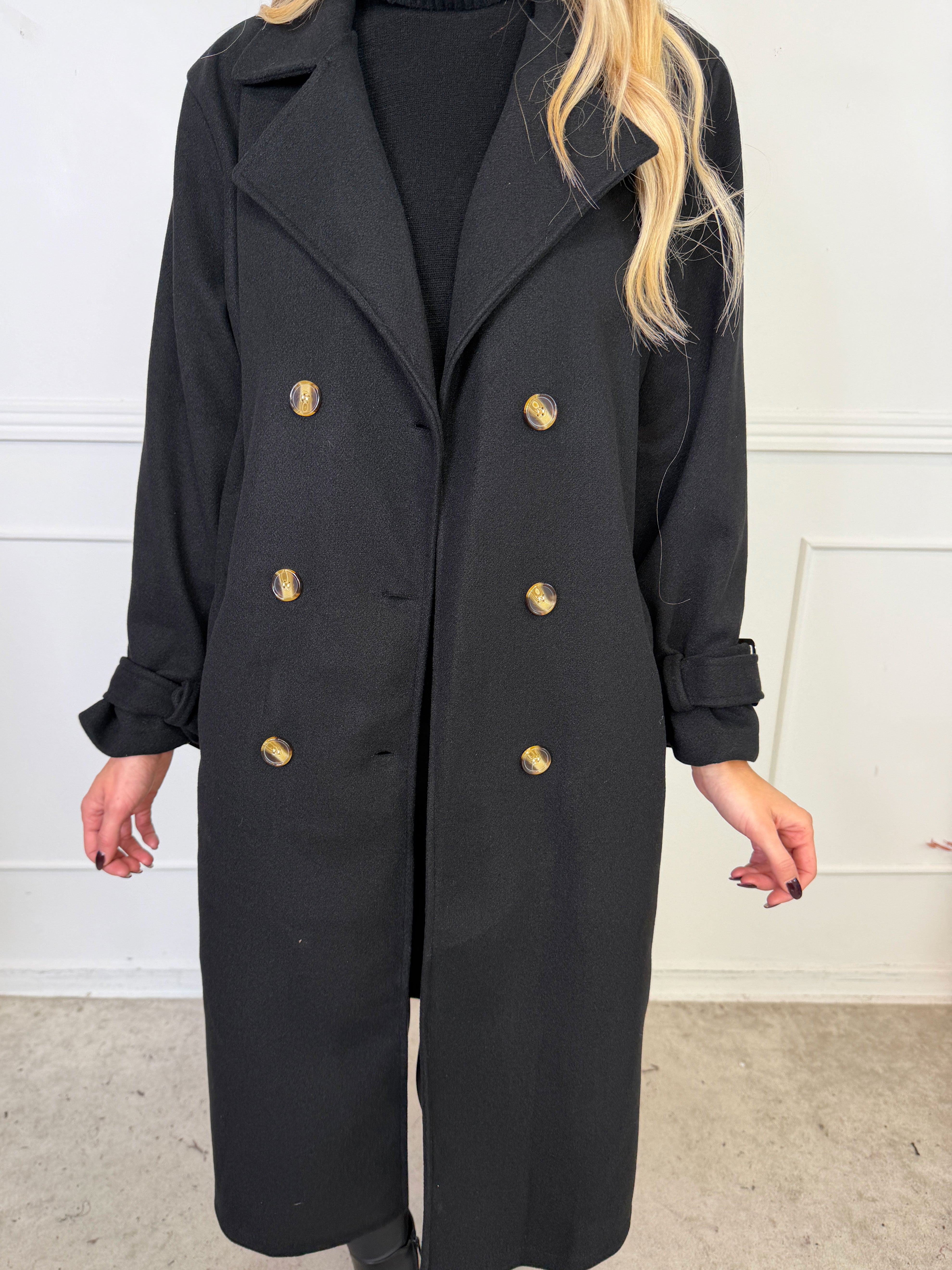 Sharpay Coat - Trenchcoat med knytband