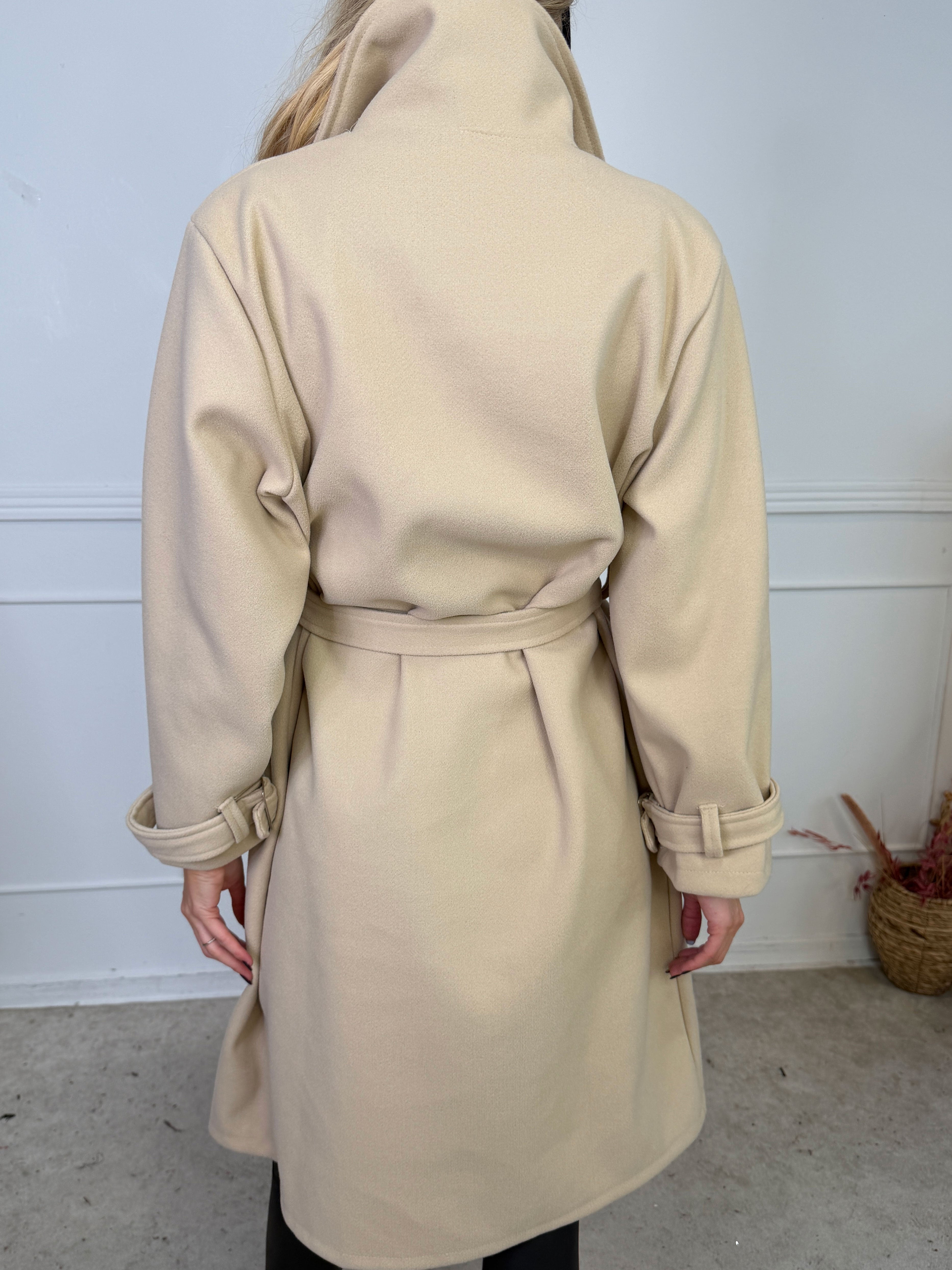 Sharpay Coat - Trenchcoat med knytband