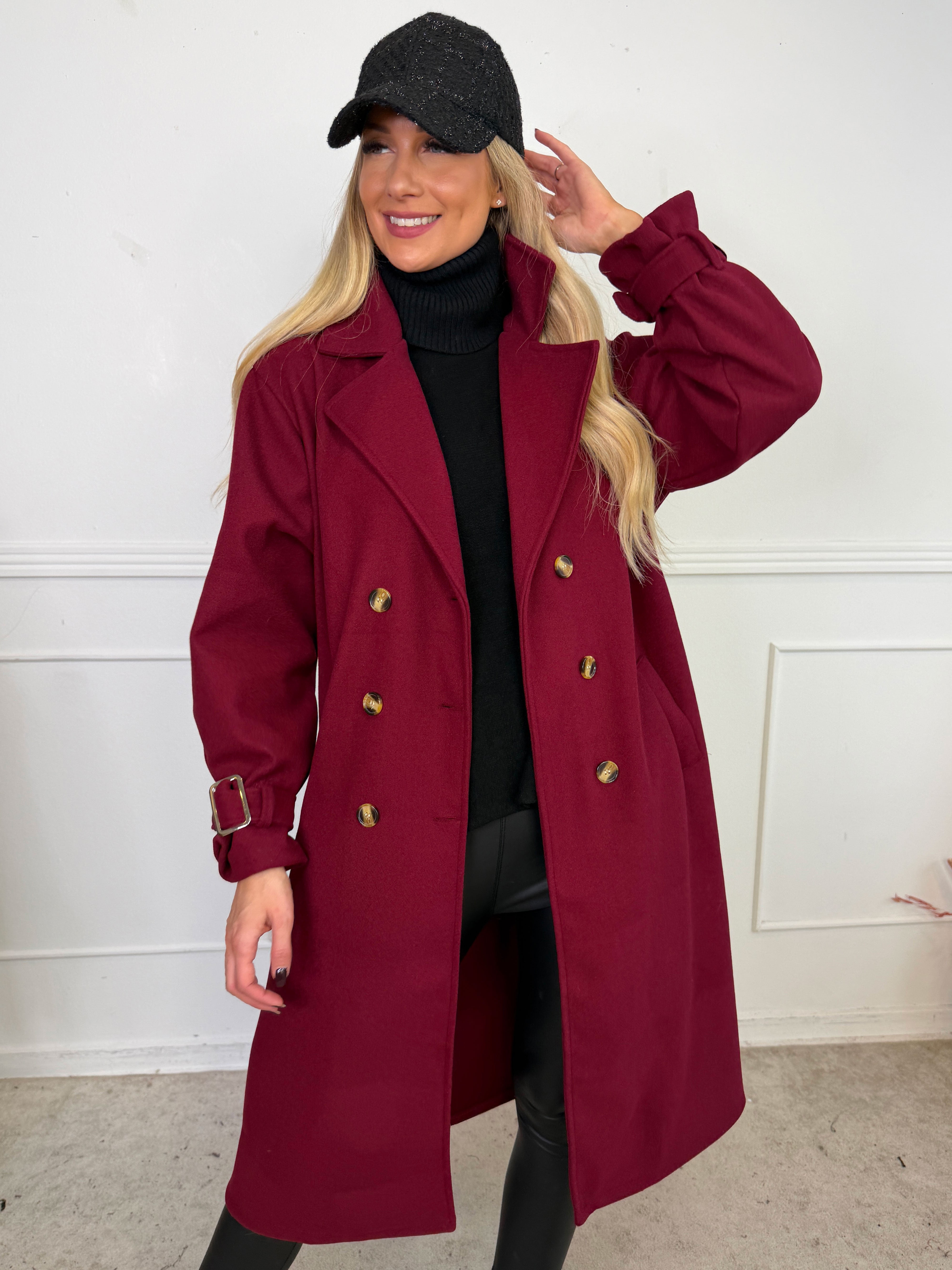 Sharpay Coat - Trenchcoat med knytband
