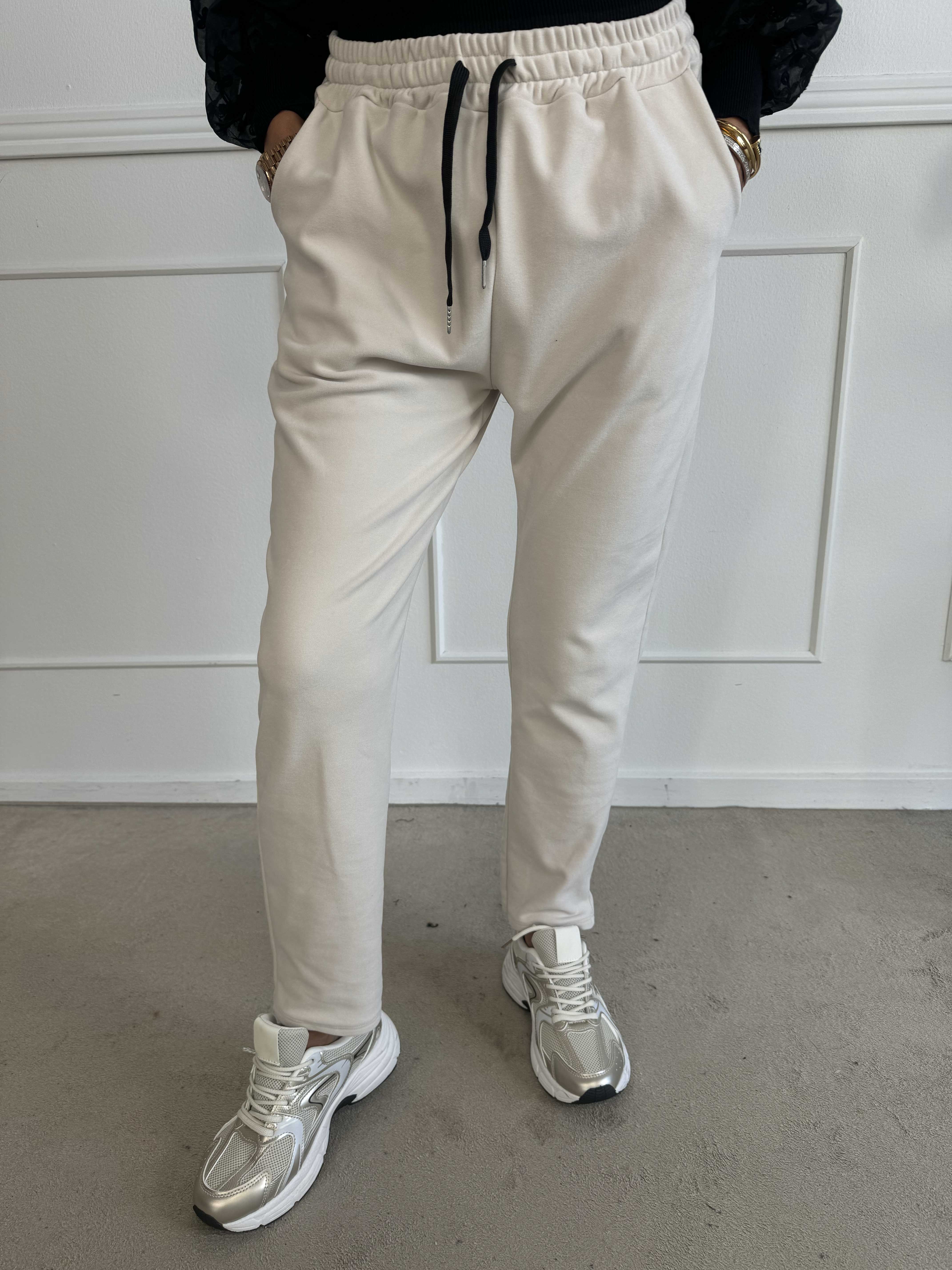 Sirine - Mjuka joggingbyxor med resår i midjan