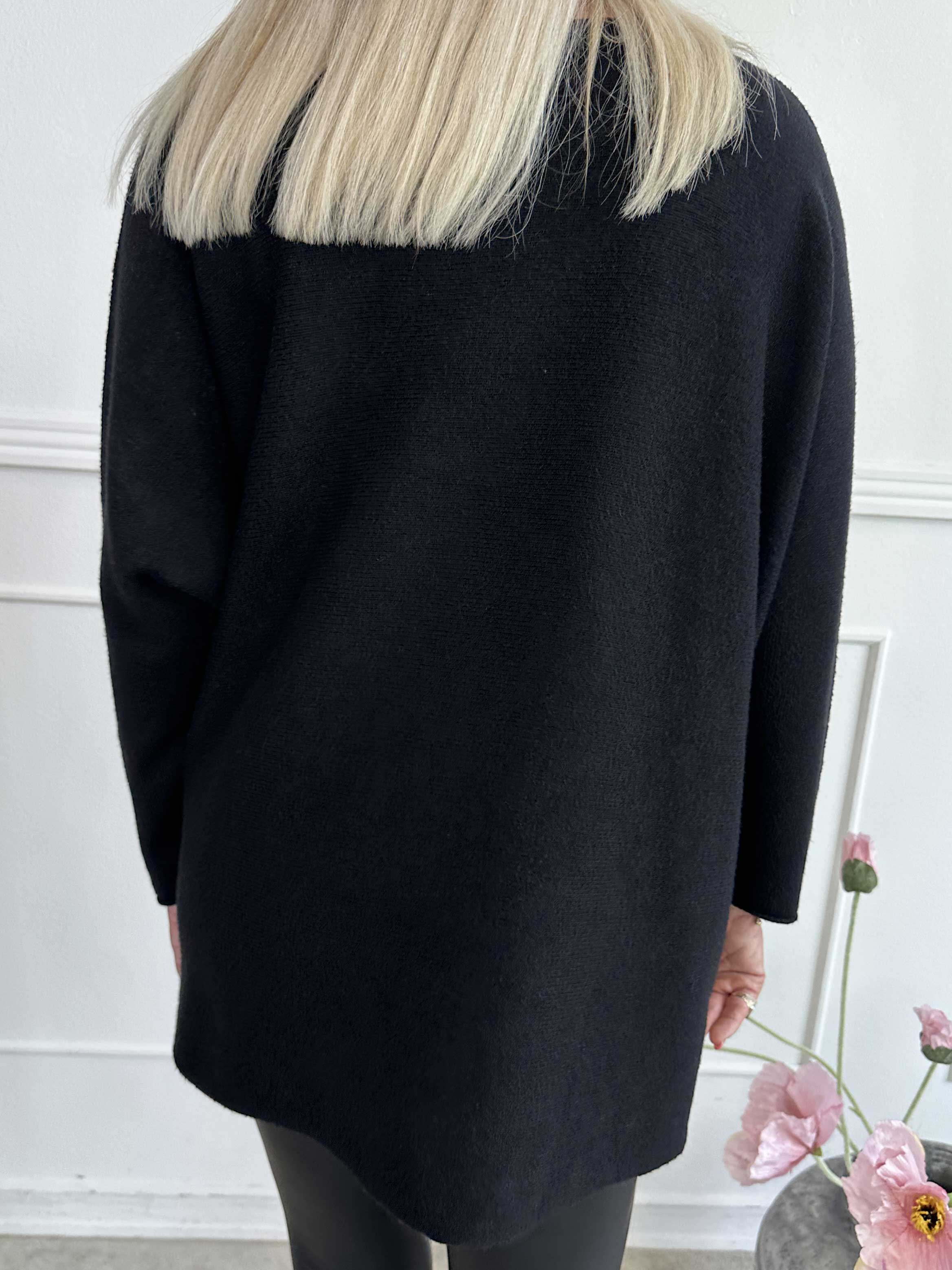 Mouse - Mjuk tröja med mickey tryck i leopardmönster