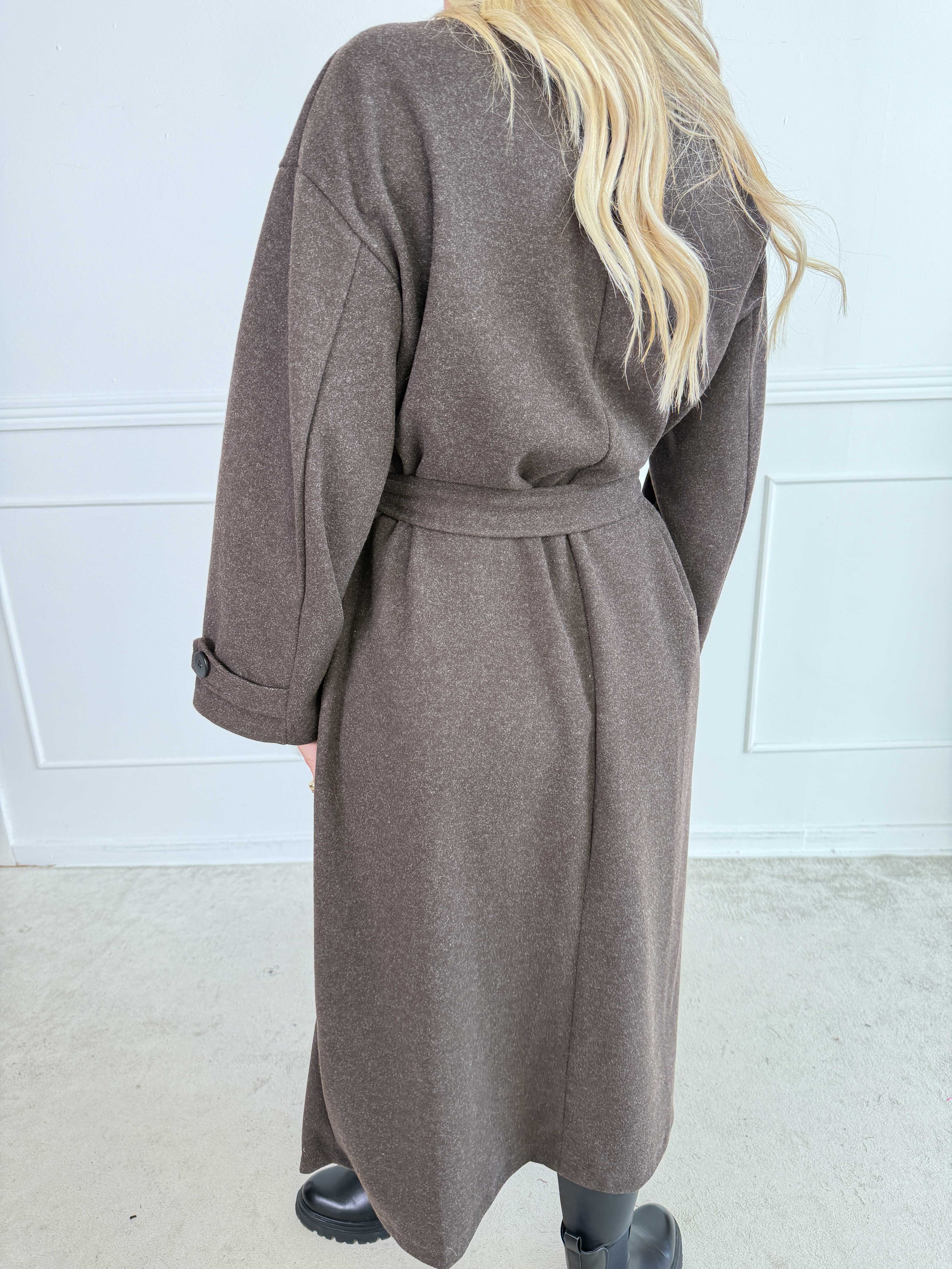 Gianna – Snygg och mjuk trenchcoat med stora fickor
