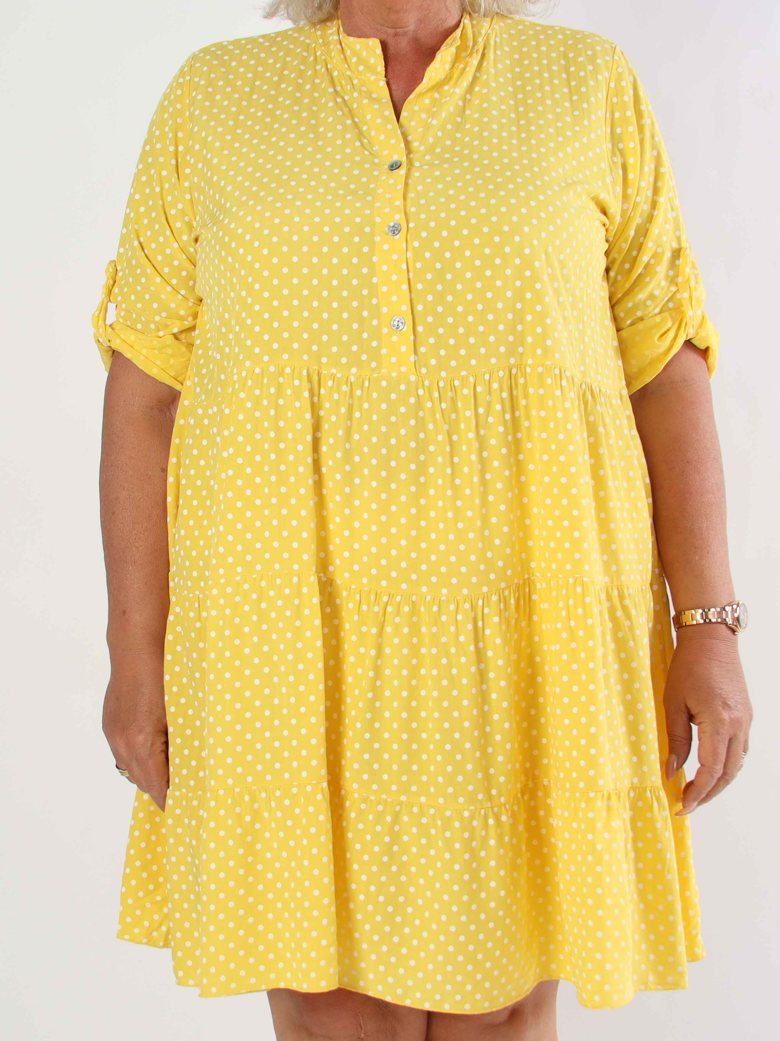 Dotti Short - Klänning med lager på lager-look i viskos