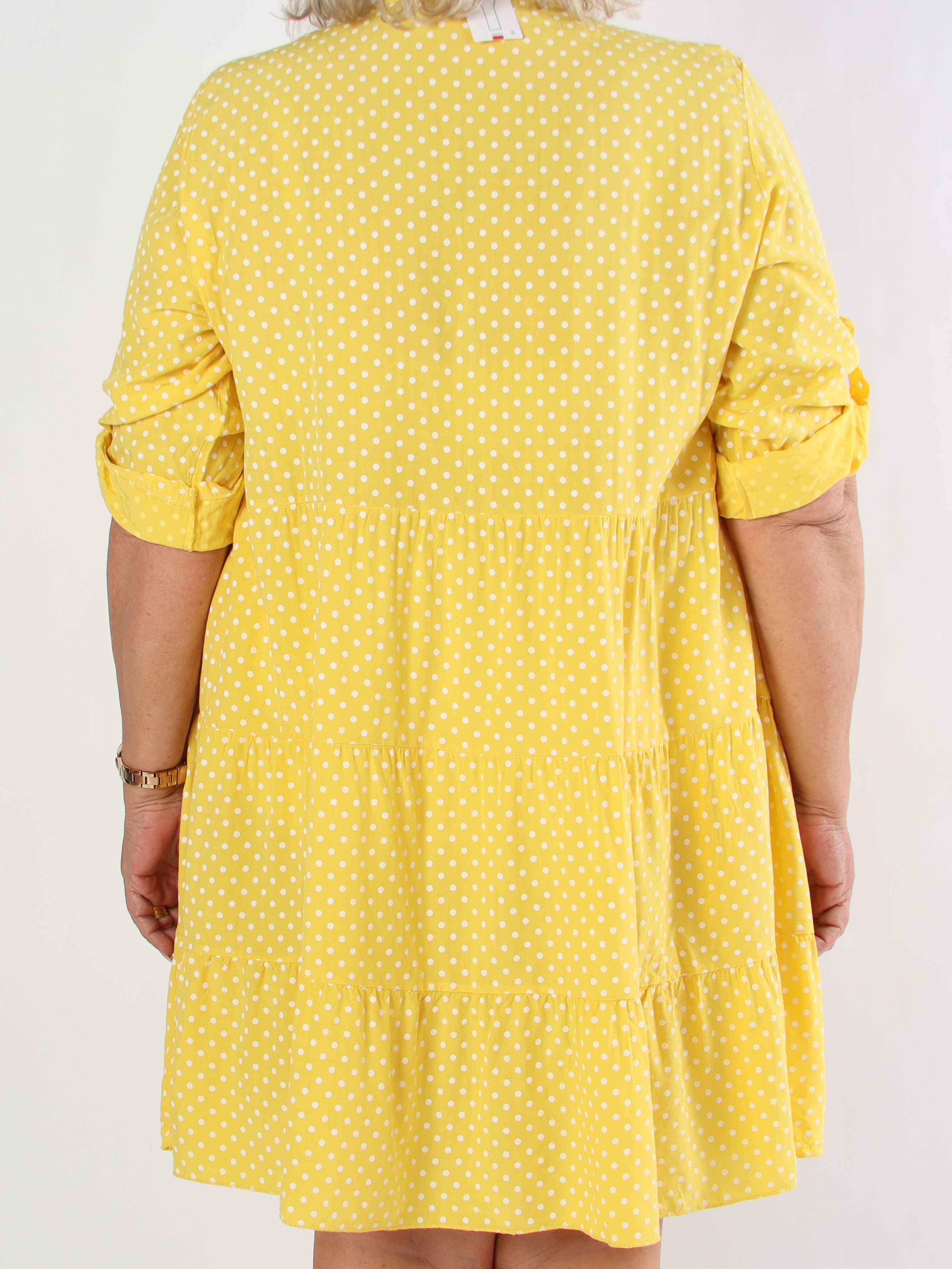 Dotti Short - Klänning med lager på lager-look i viskos