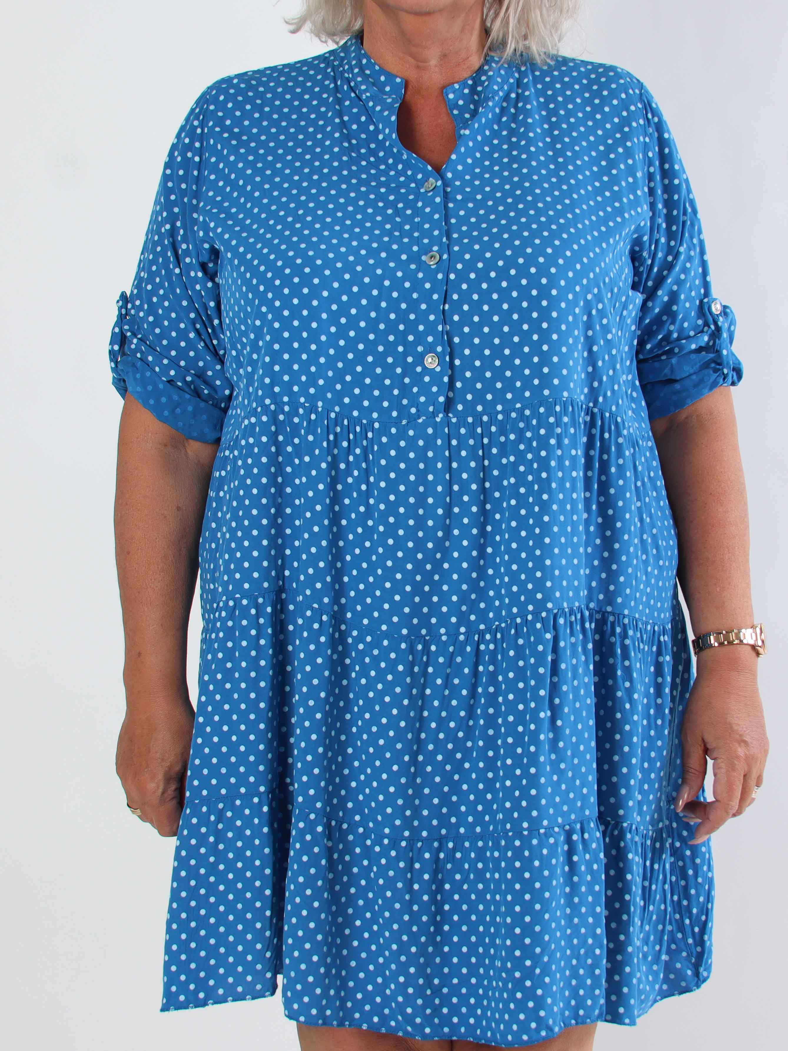 Dotti Short - Klänning med lager på lager-look i viskos