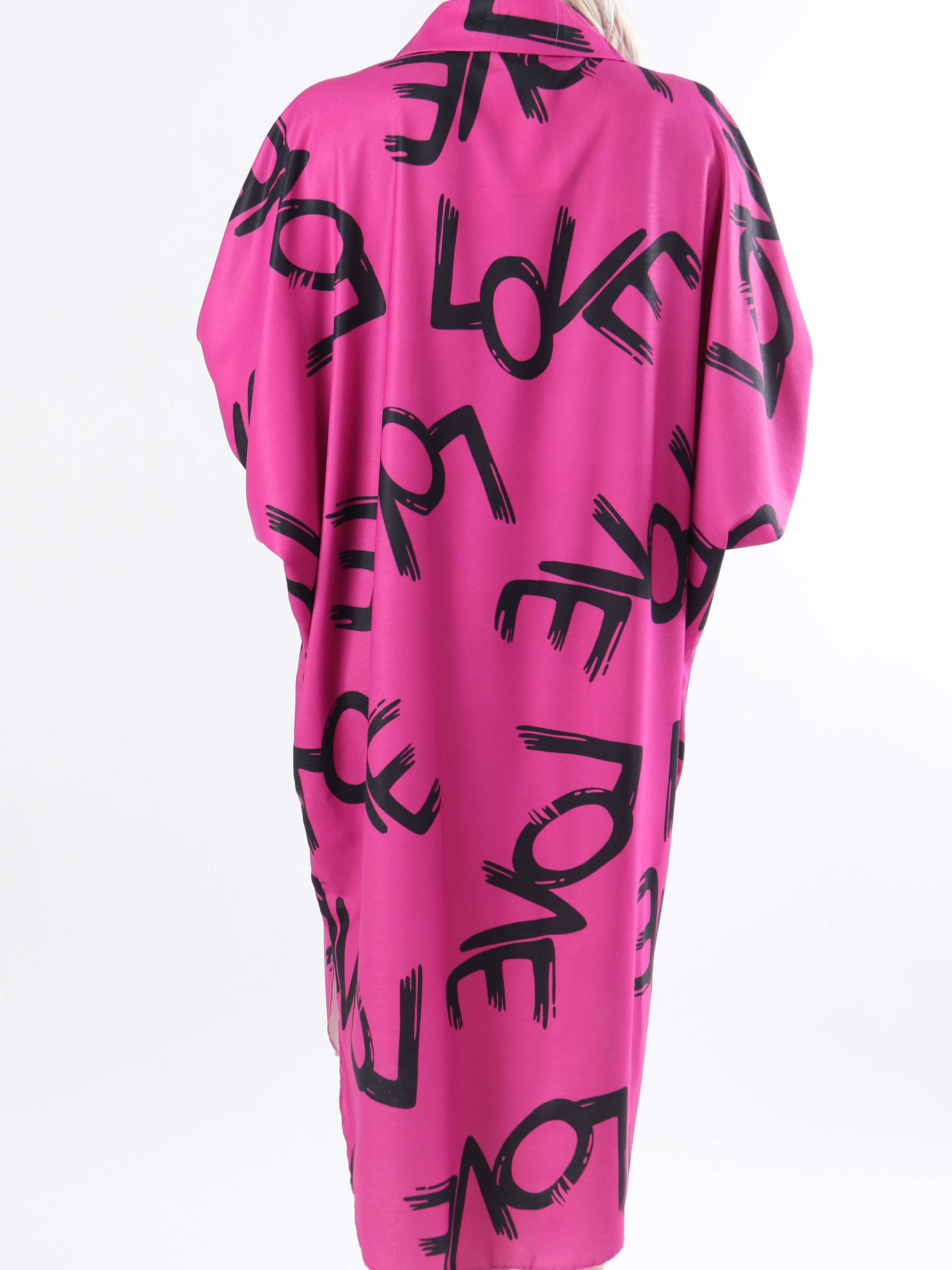 Havana - Skjortklänning i plus size med kärleksfull resning