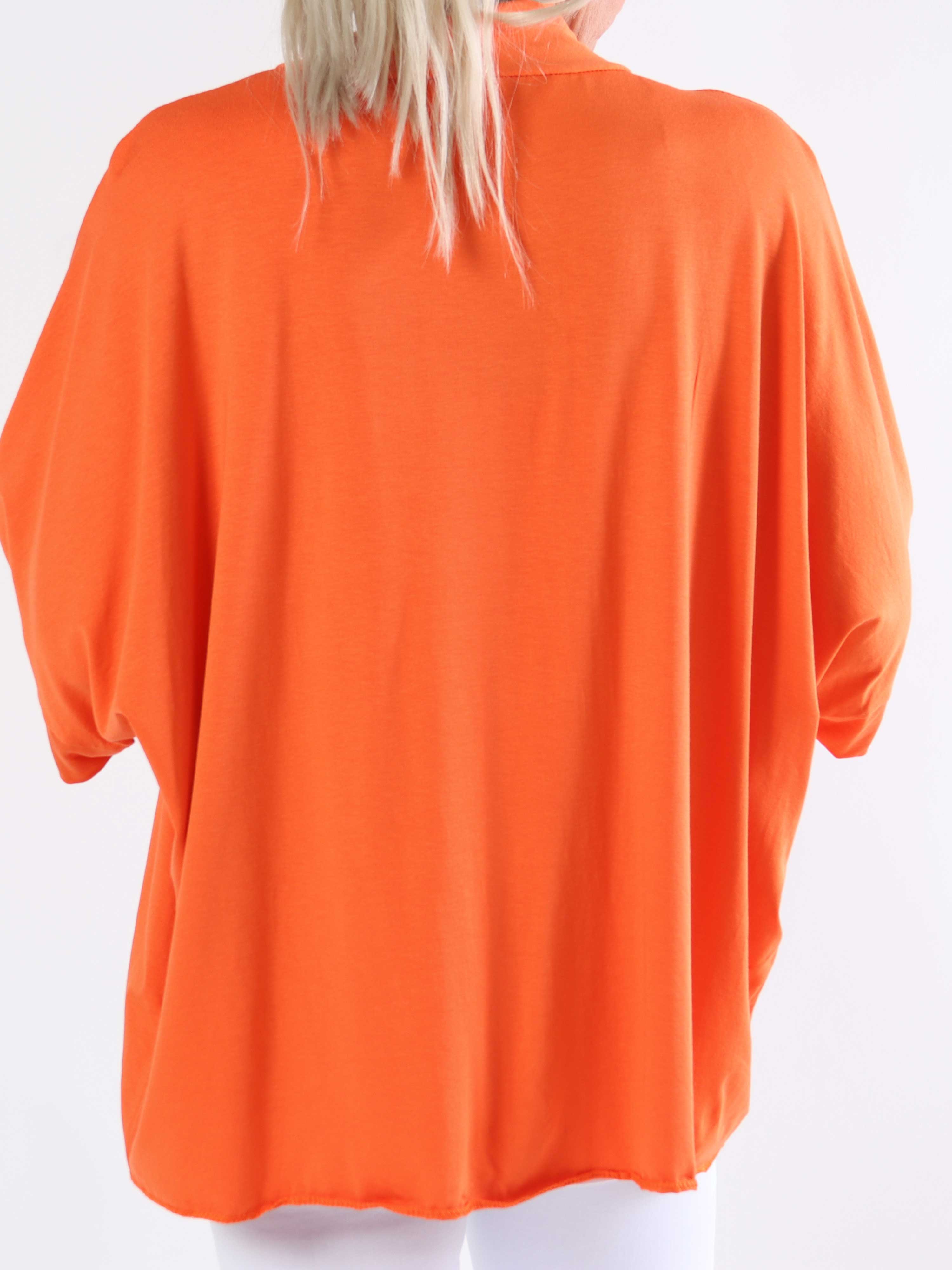 Mimi - Plus size enfärgad kofta i viskos