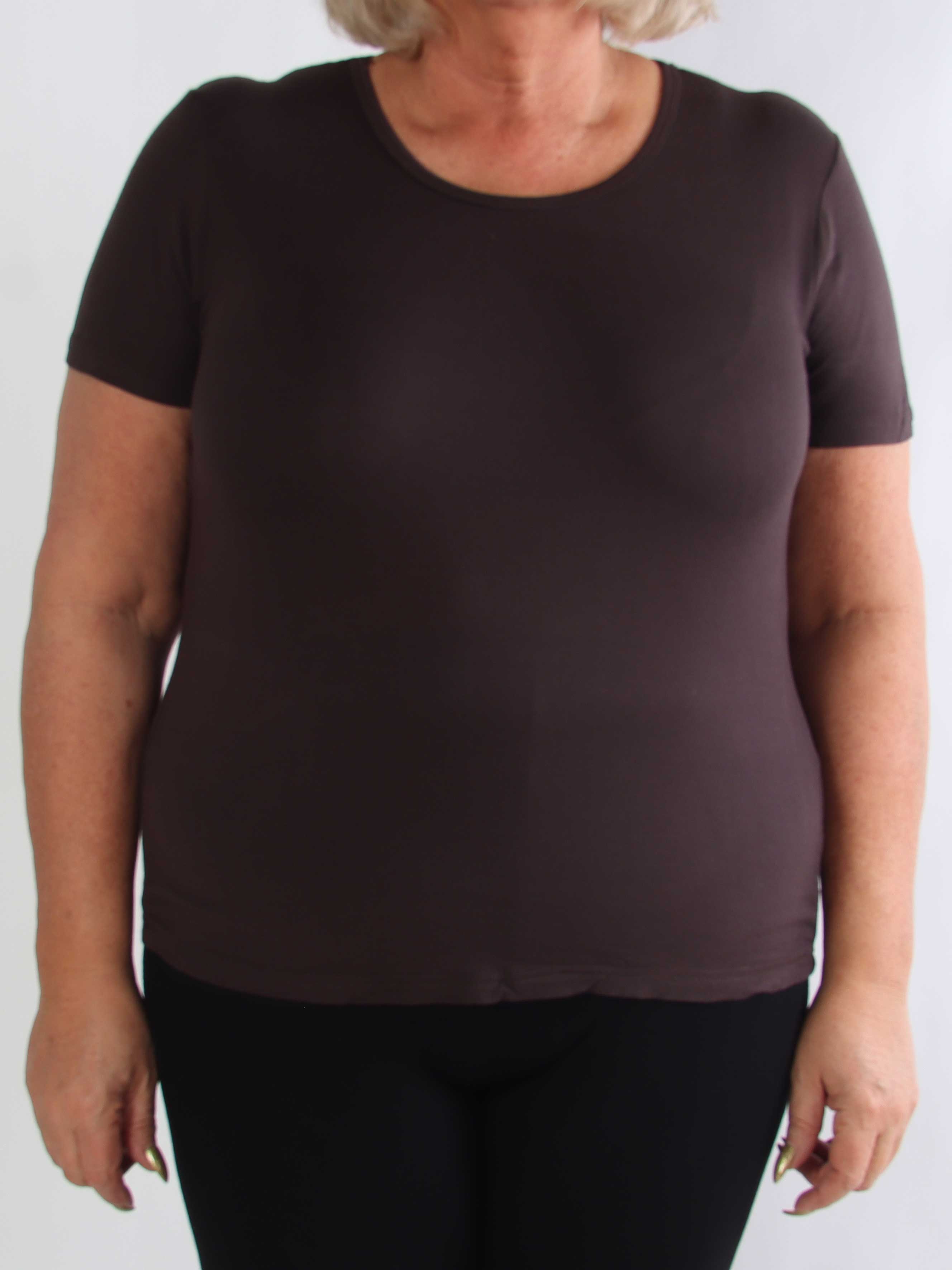 Jenny - Basis t-shirt i blød viskose