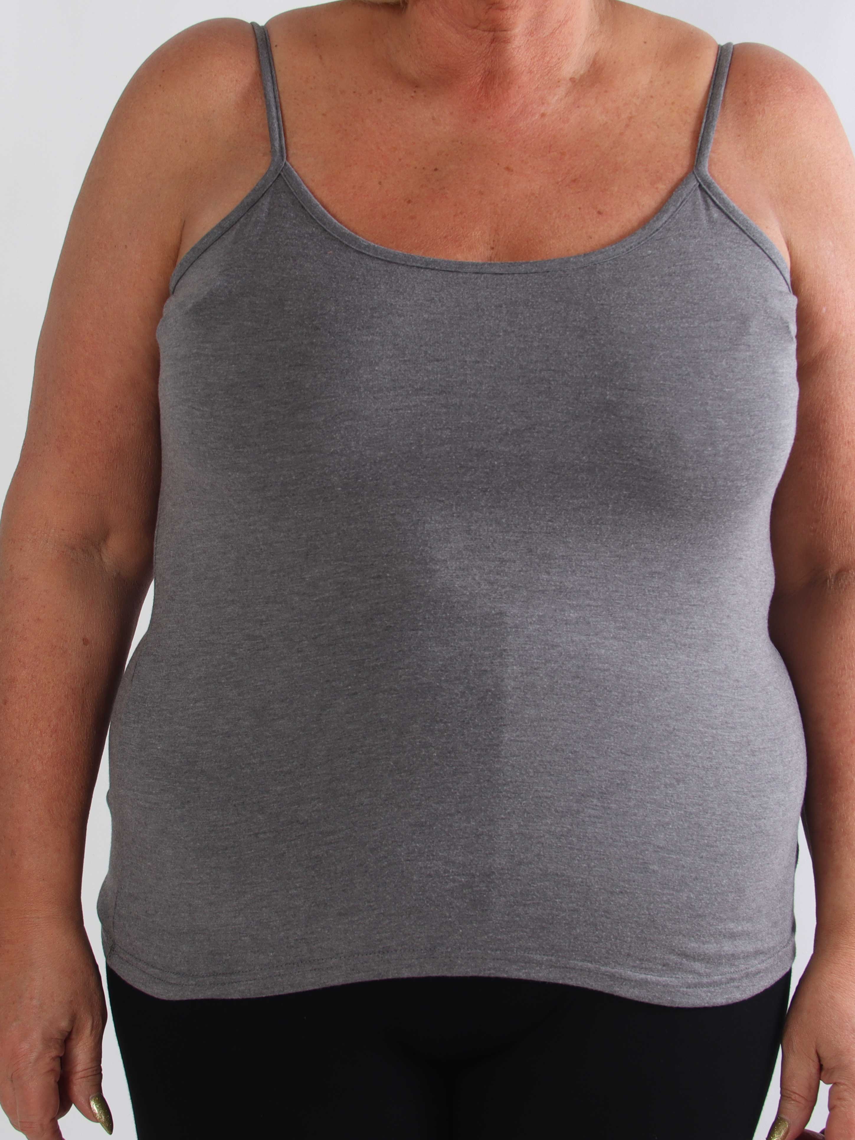 Fiona - Basis stroptop i blød viskose