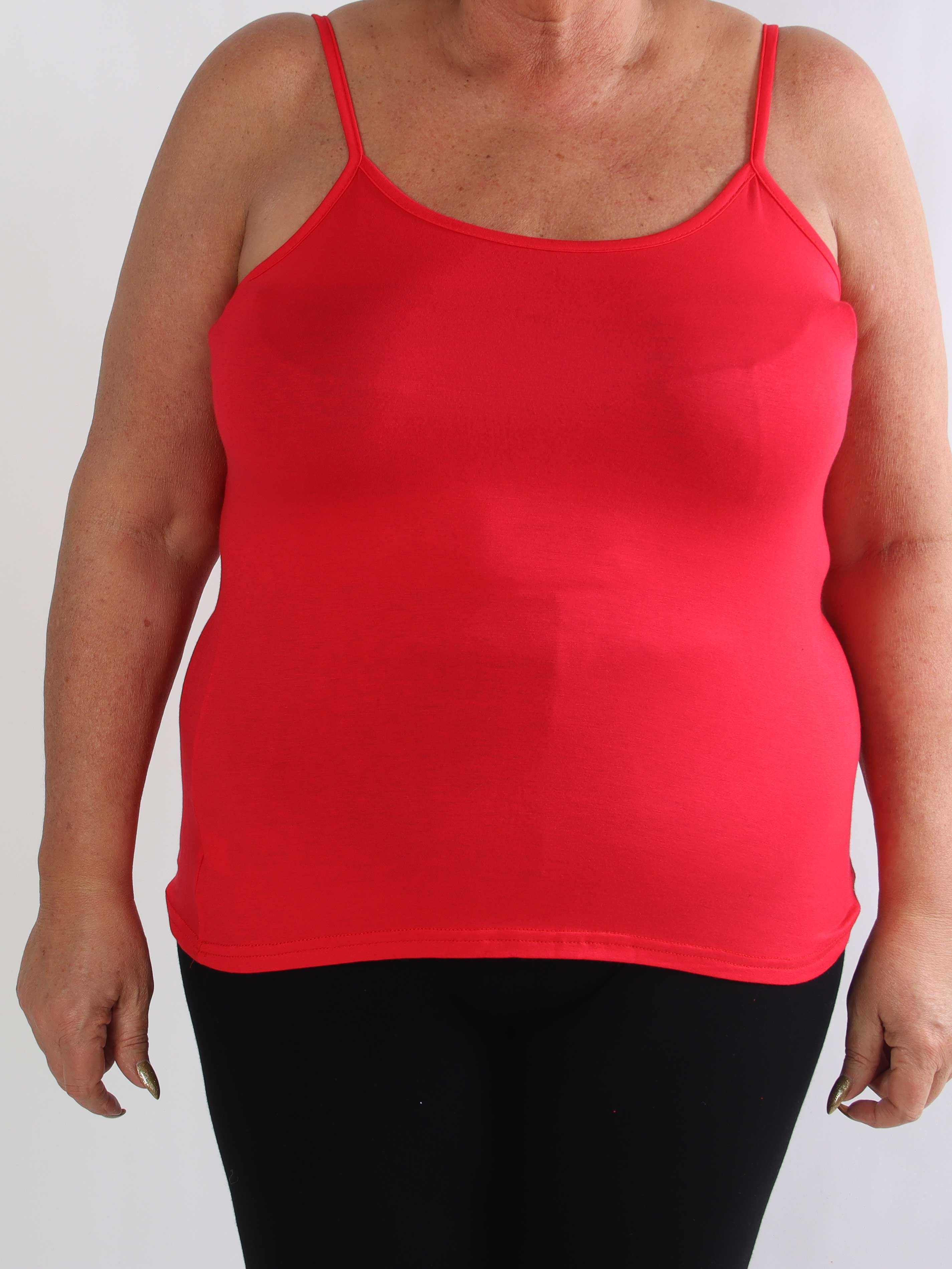 Fiona - Basis stroptop i blød viskose