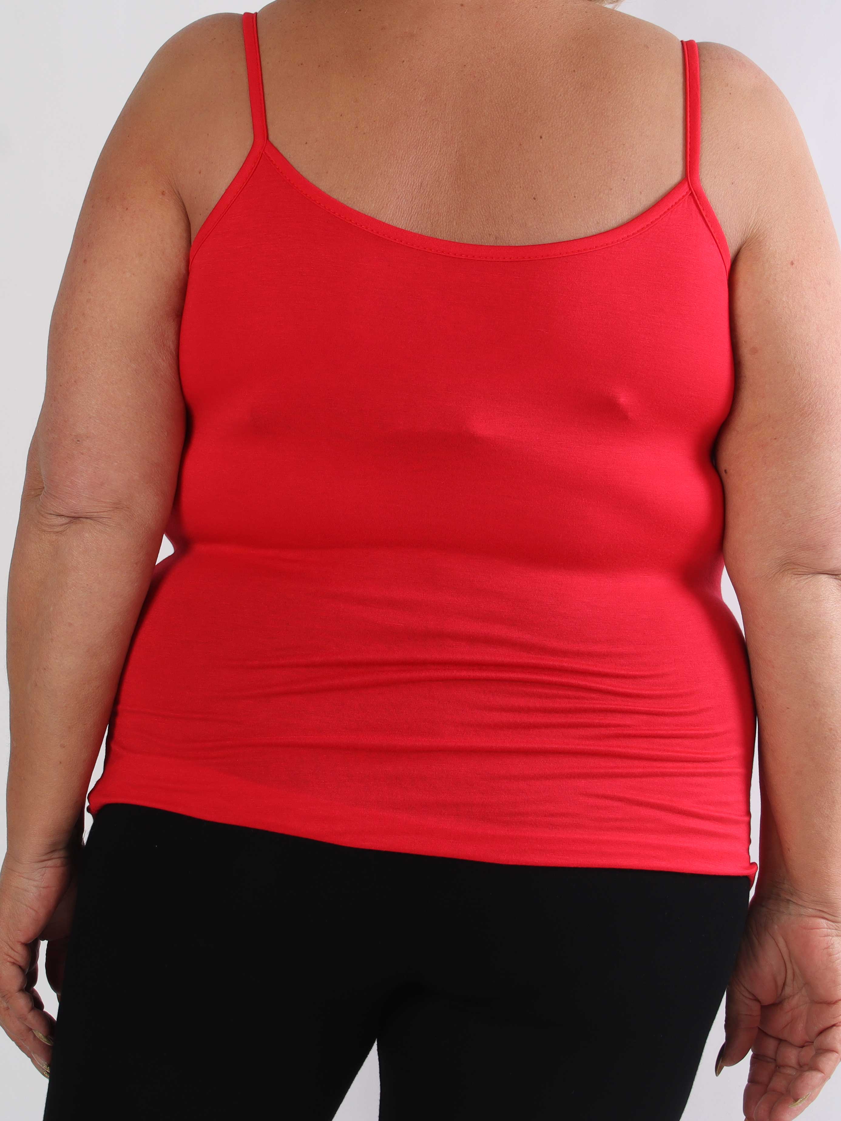 Fiona - Basis stroptop i blød viskose