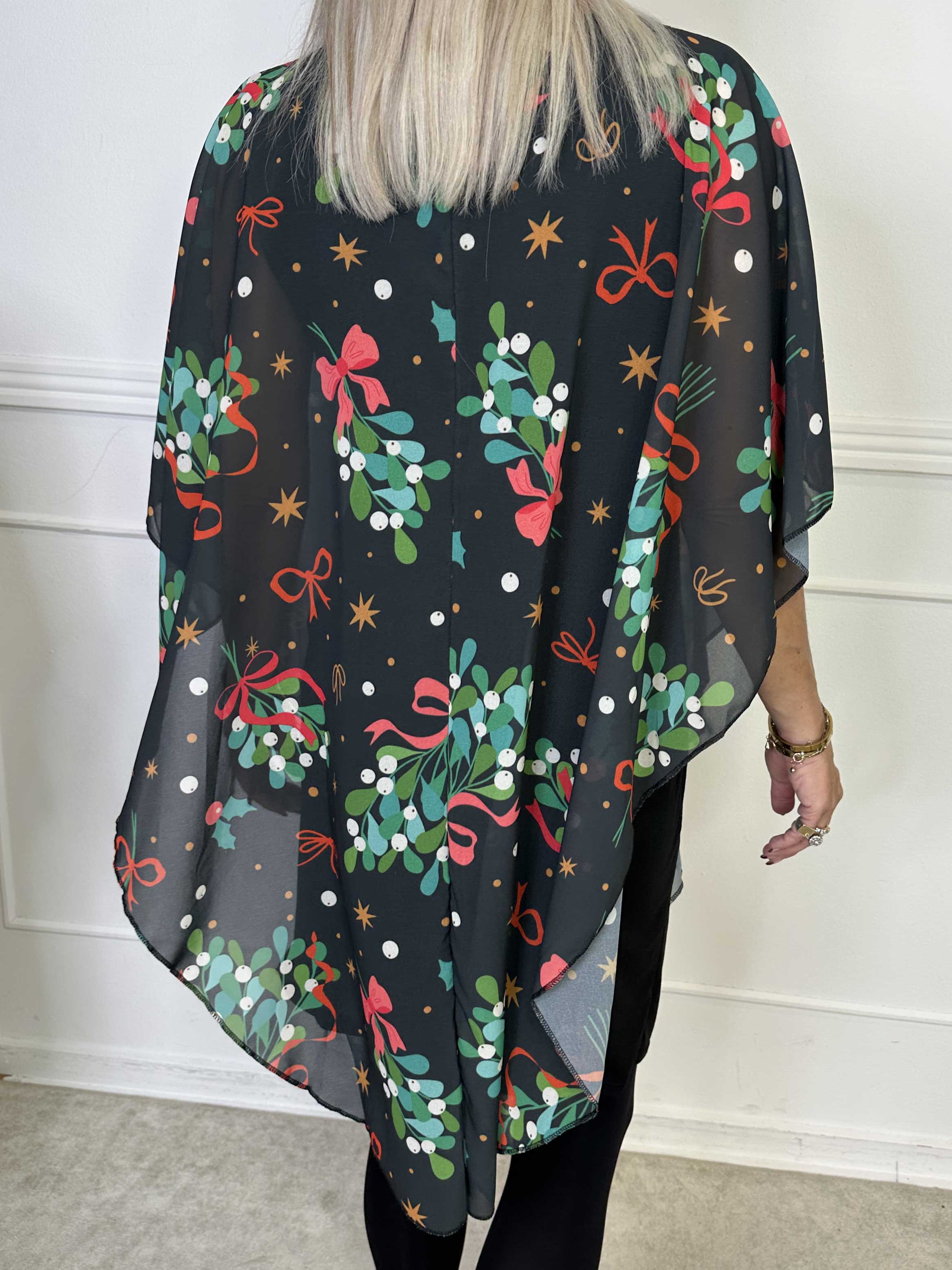 Kenya Mistletoe -  Tunikaklänning med mistelmotiv