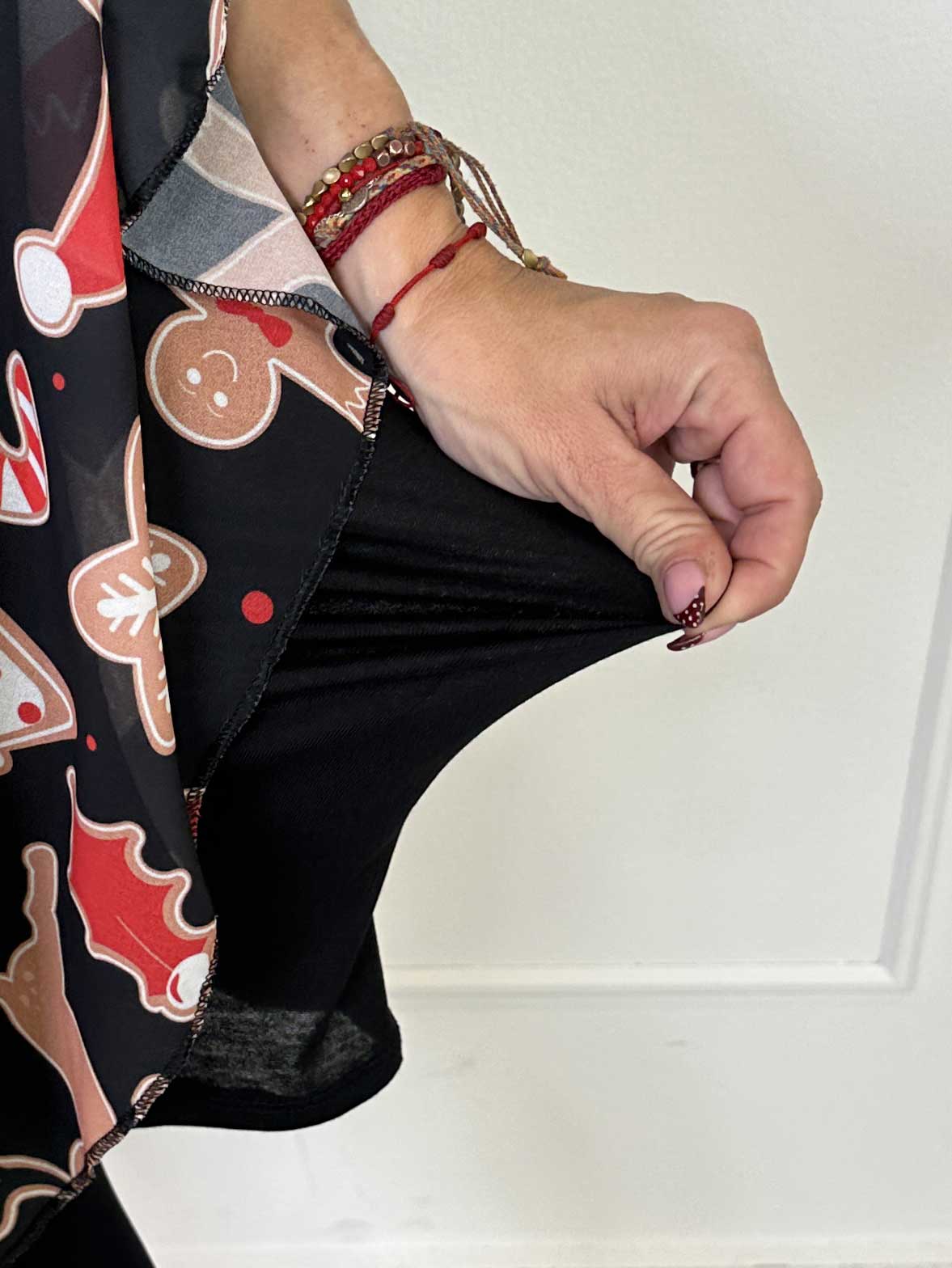 Kenya Gingerbread - Tunikaklänning med peparkaksmotiv