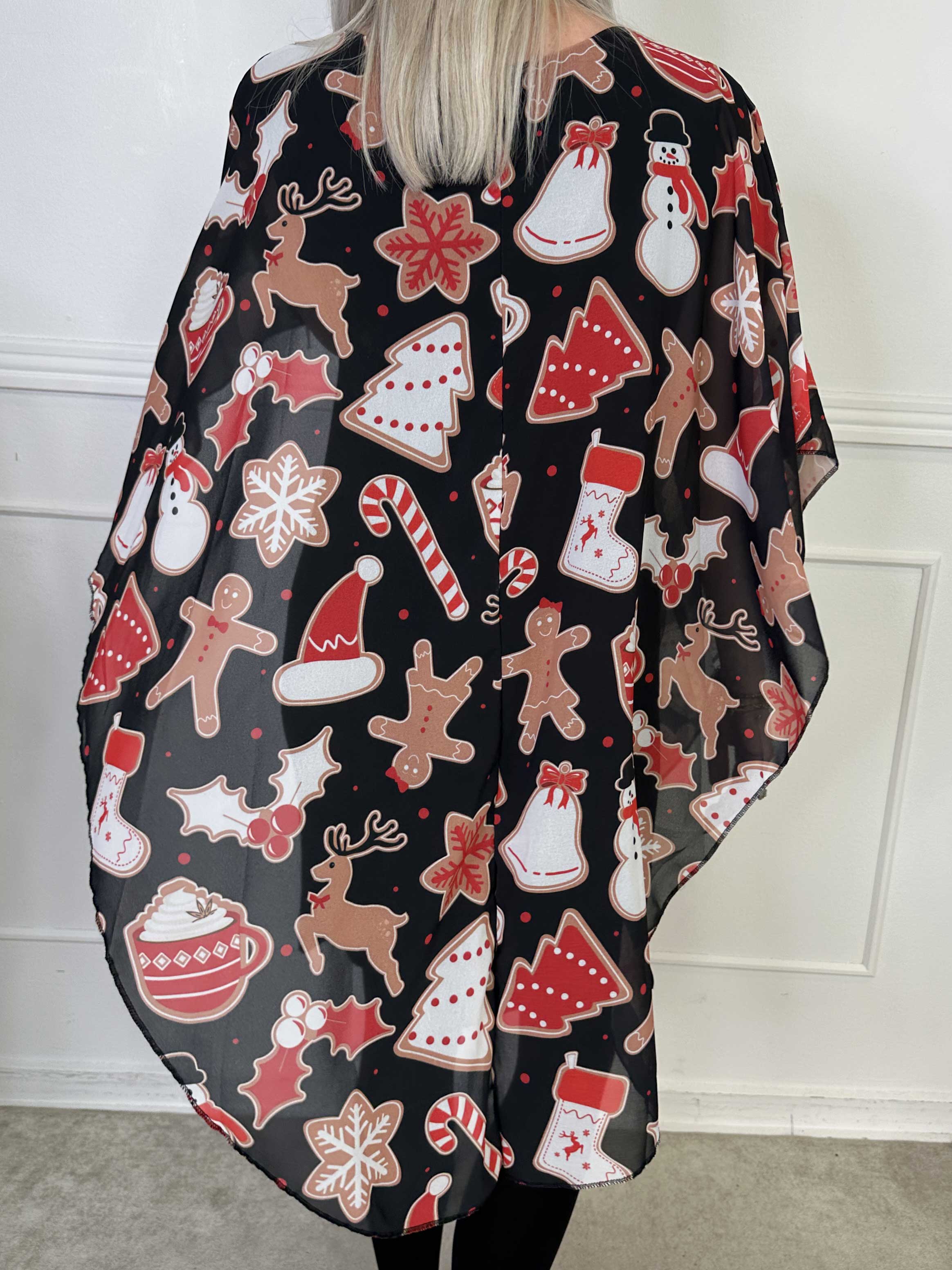 Kenya Gingerbread - Tunikaklänning med peparkaksmotiv