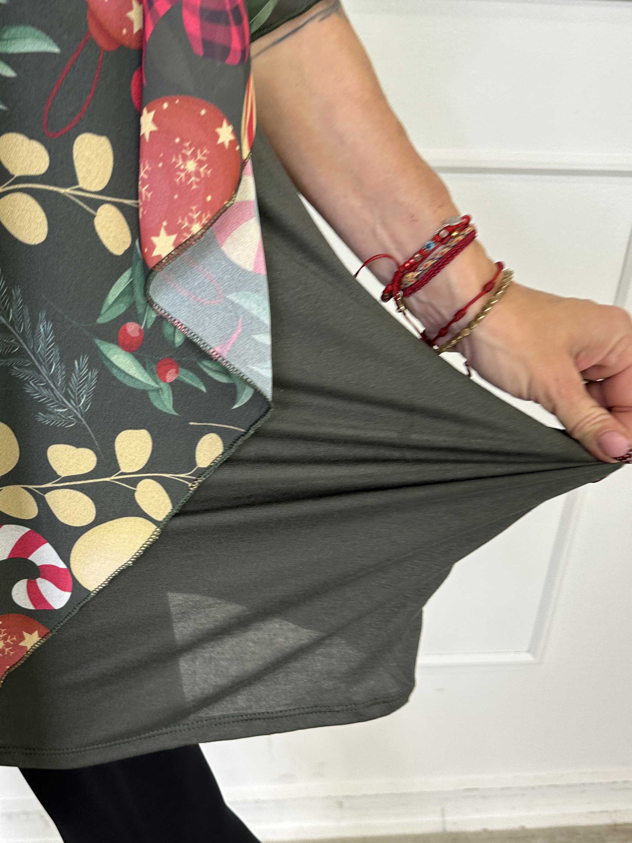 Kenya Christmas - Tunikaklänning med julmotiv på