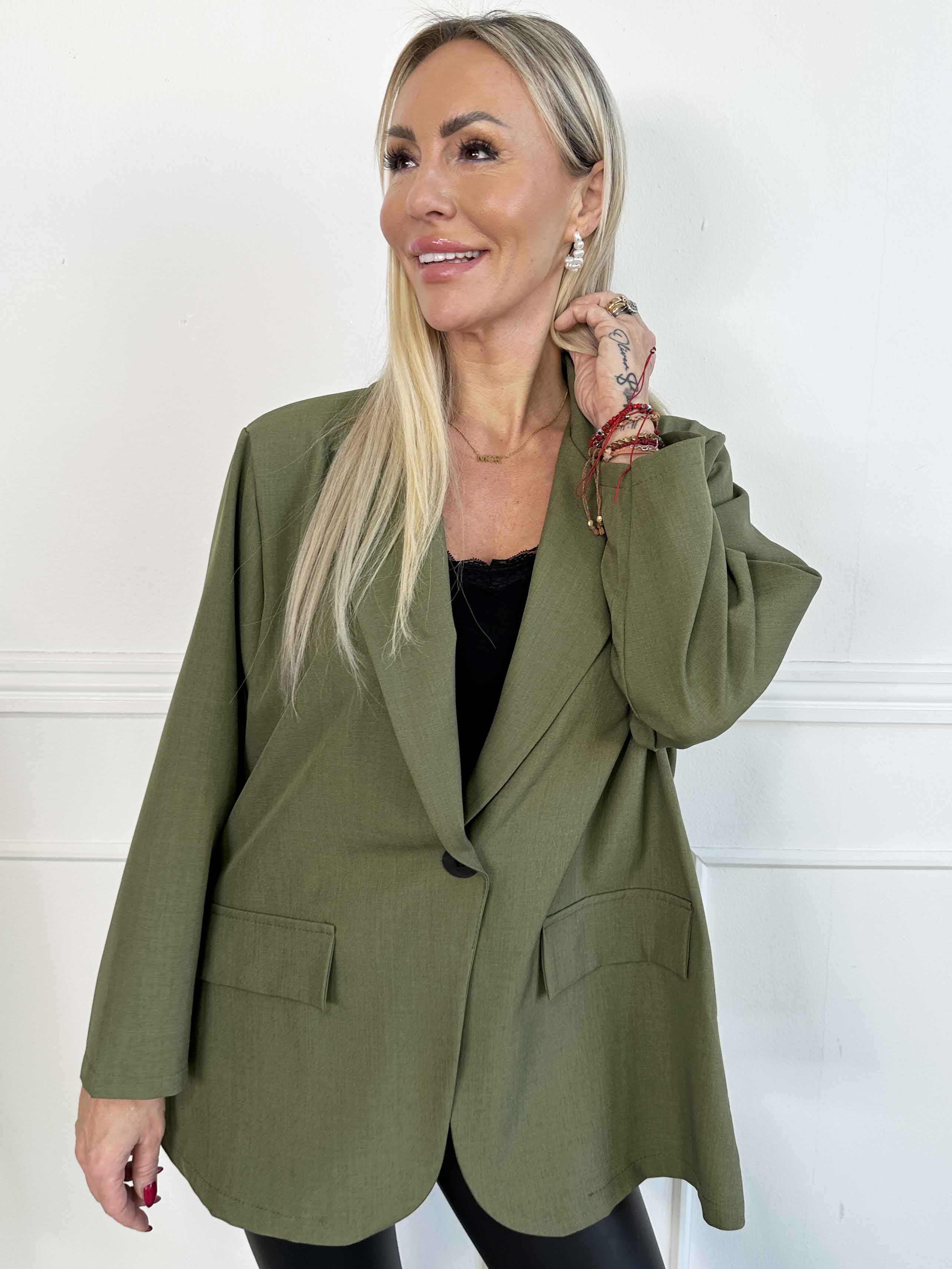 Lanthe Plain - Snygg enfärgad kavaj