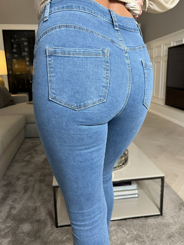 Lee - Elastiska shape up jeans