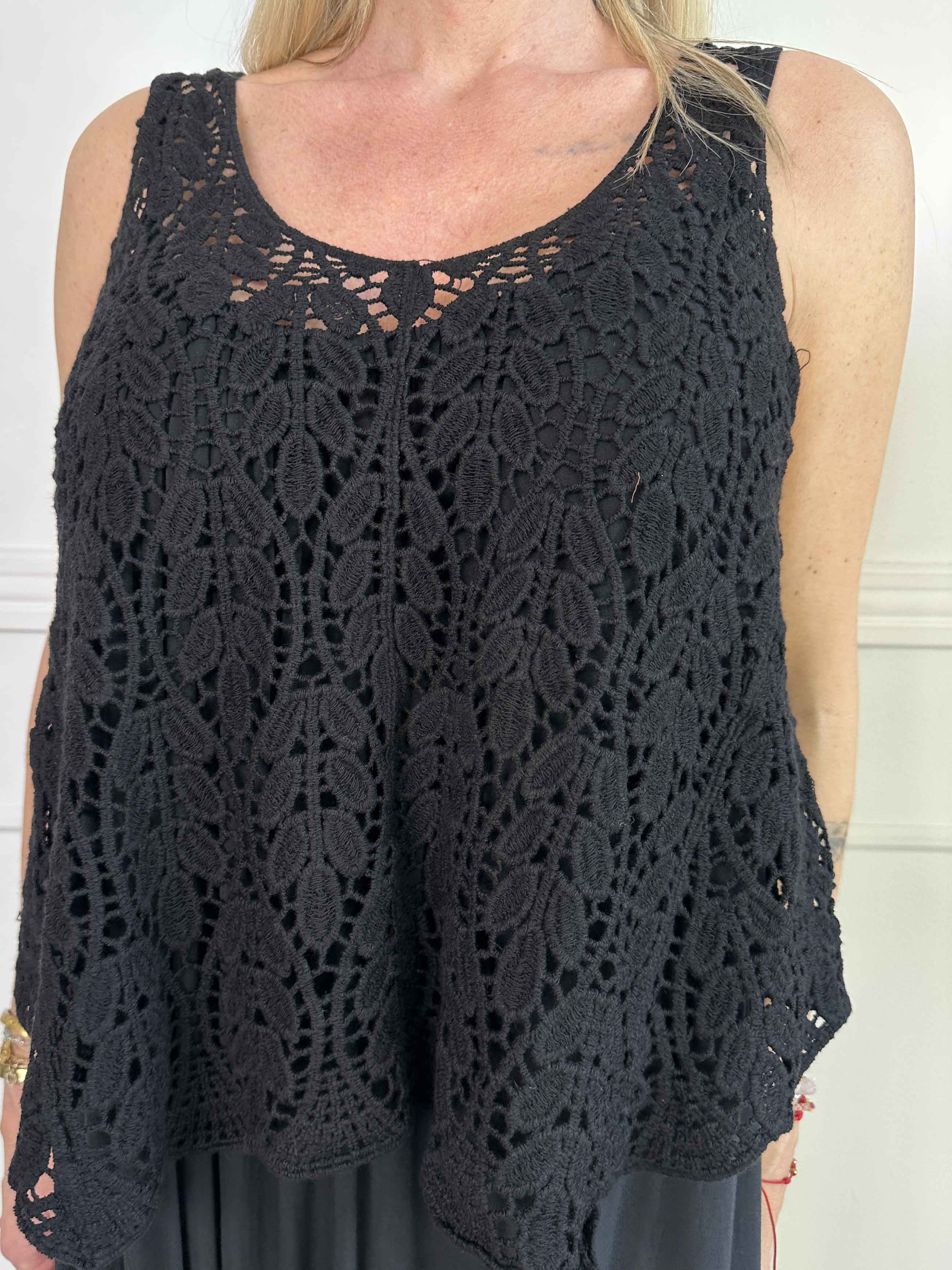 Ida - Söt broderad bomullstopp