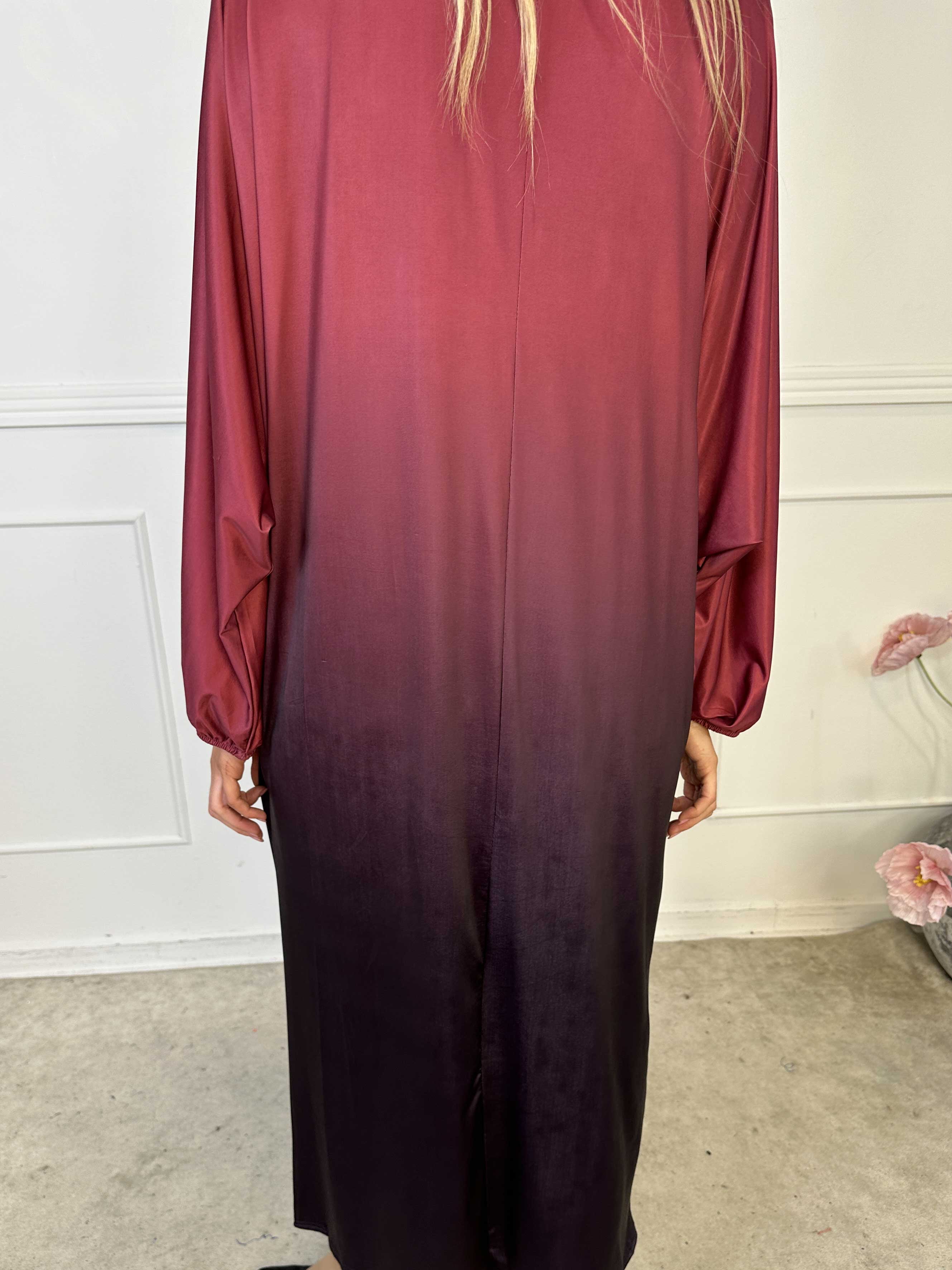 Ismene - Lang tunikakjole i flere farvenuancer