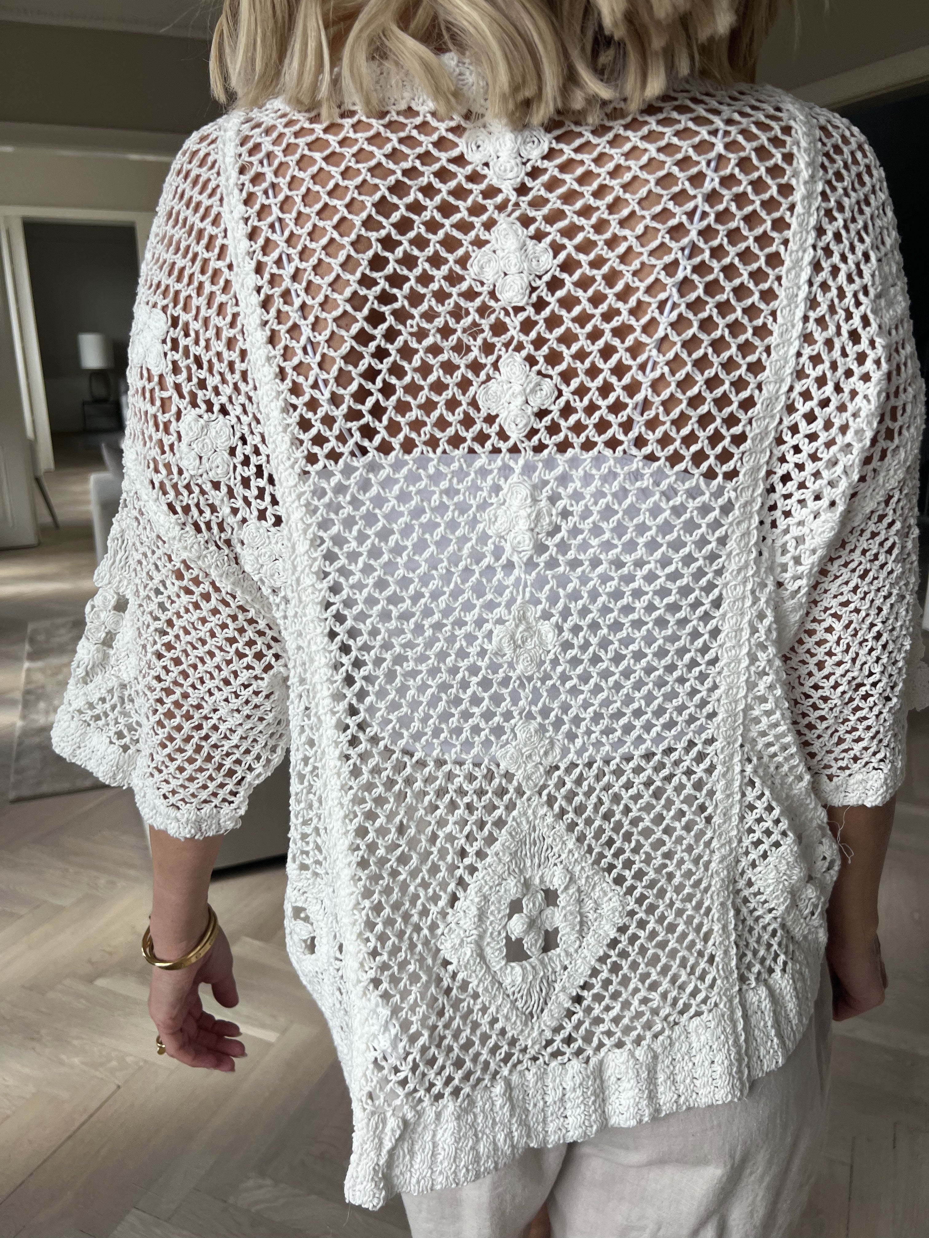 Ivy - Feminin virkad bomullsblus