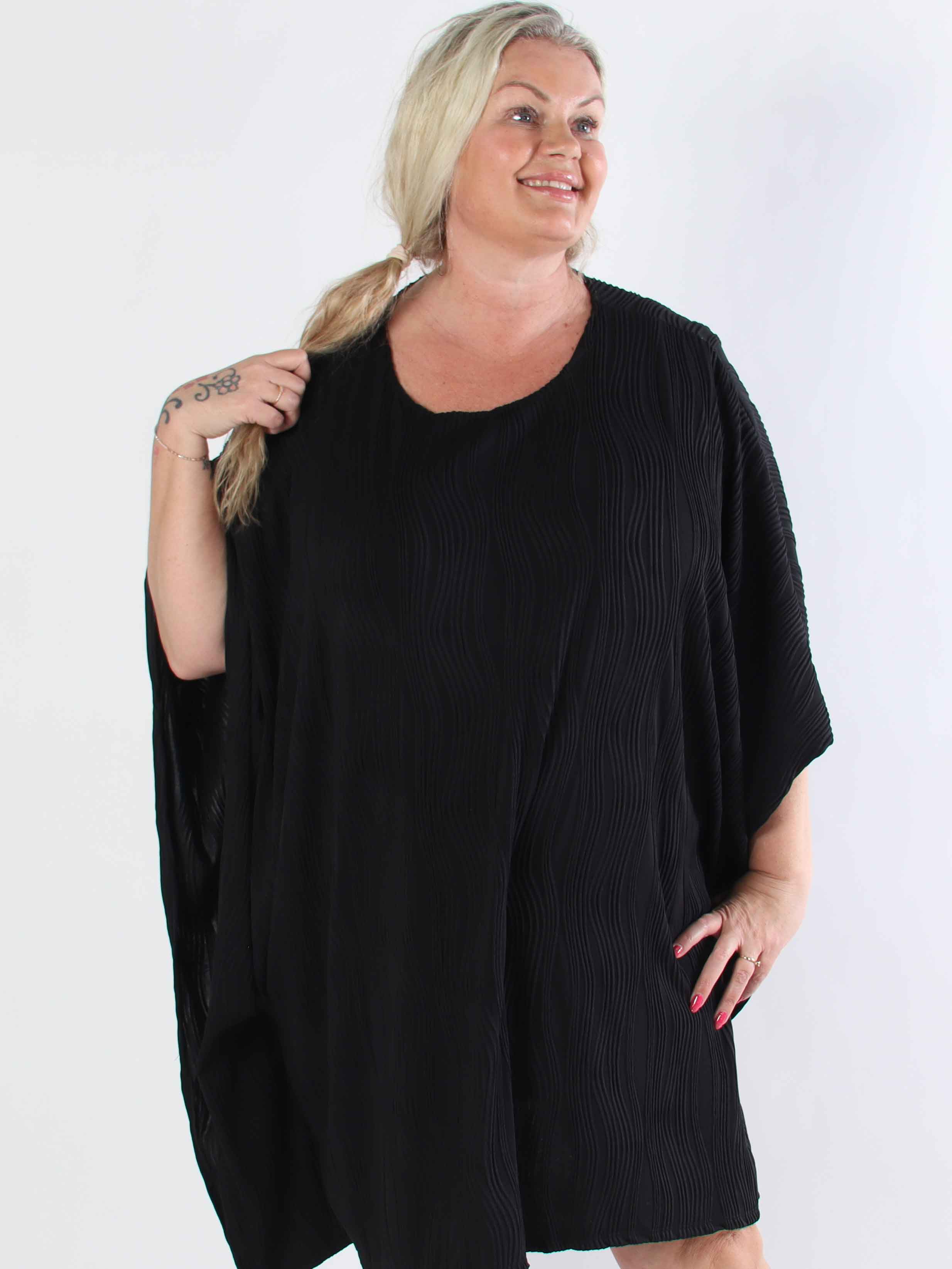 Kaja - Elastisk plus size-tunika i mjukt ribbat tyg