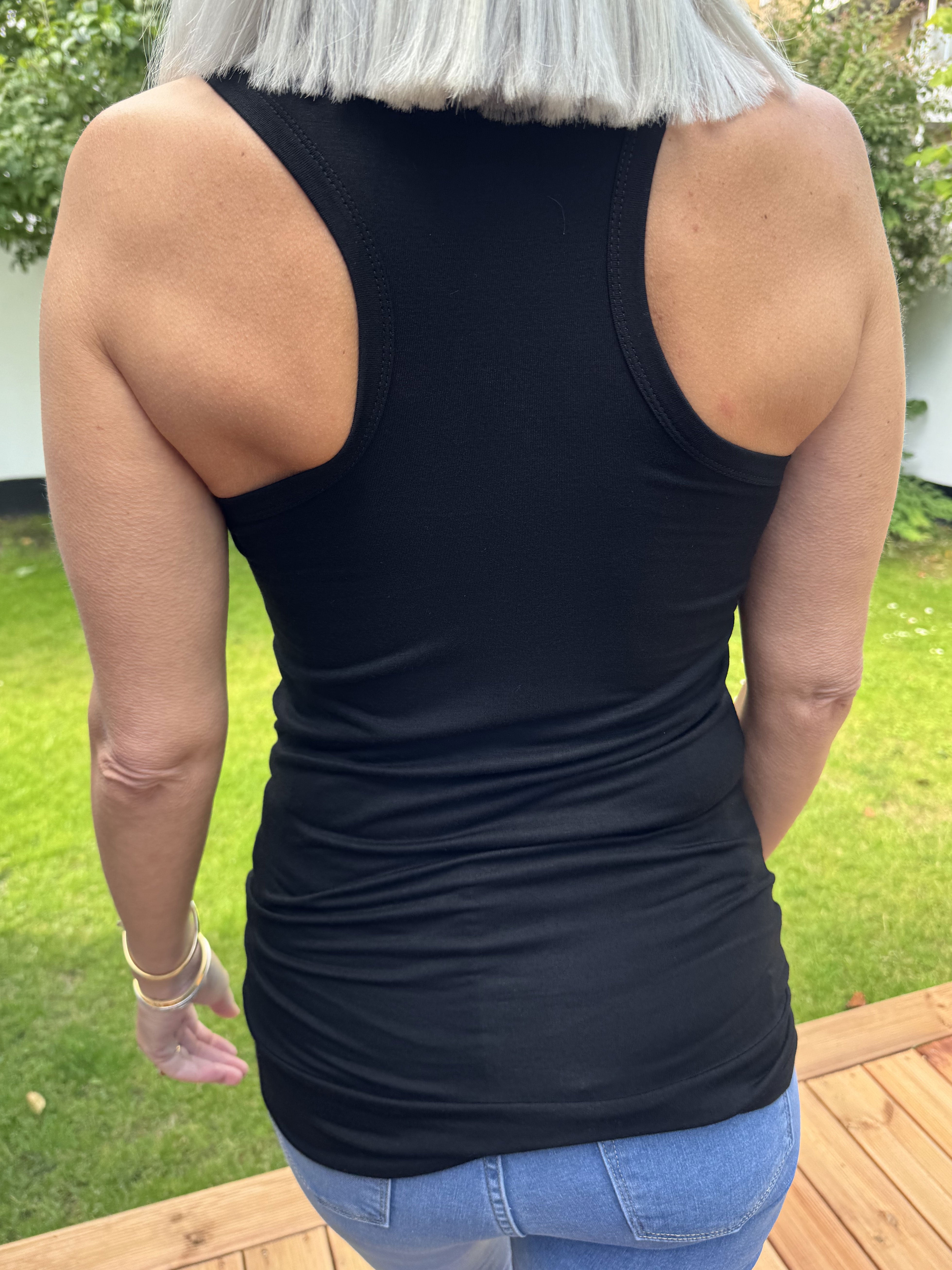 Kos - Basic-topp i tyg som andas