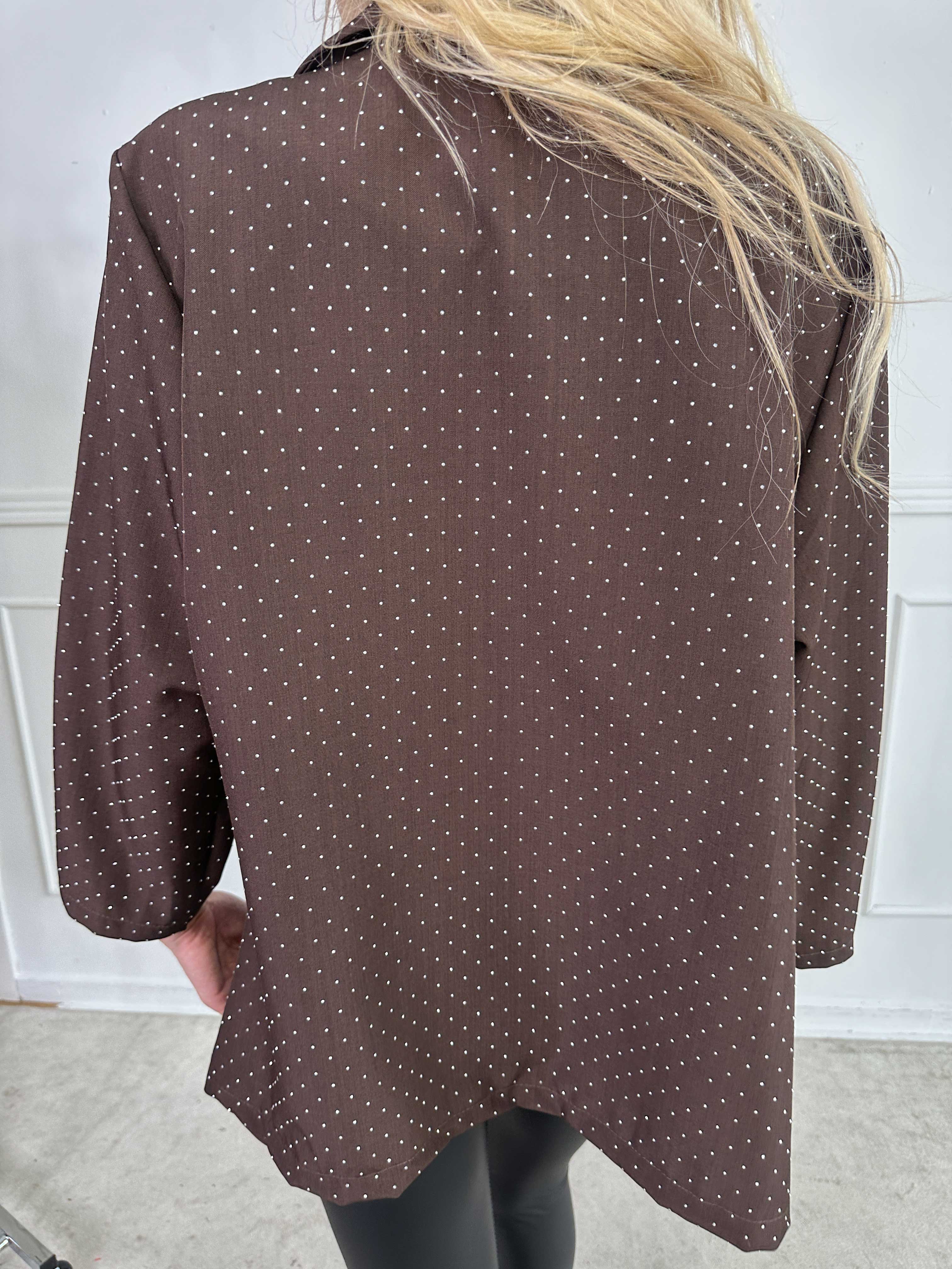 Lanthe - Blazer med glitrende similisten