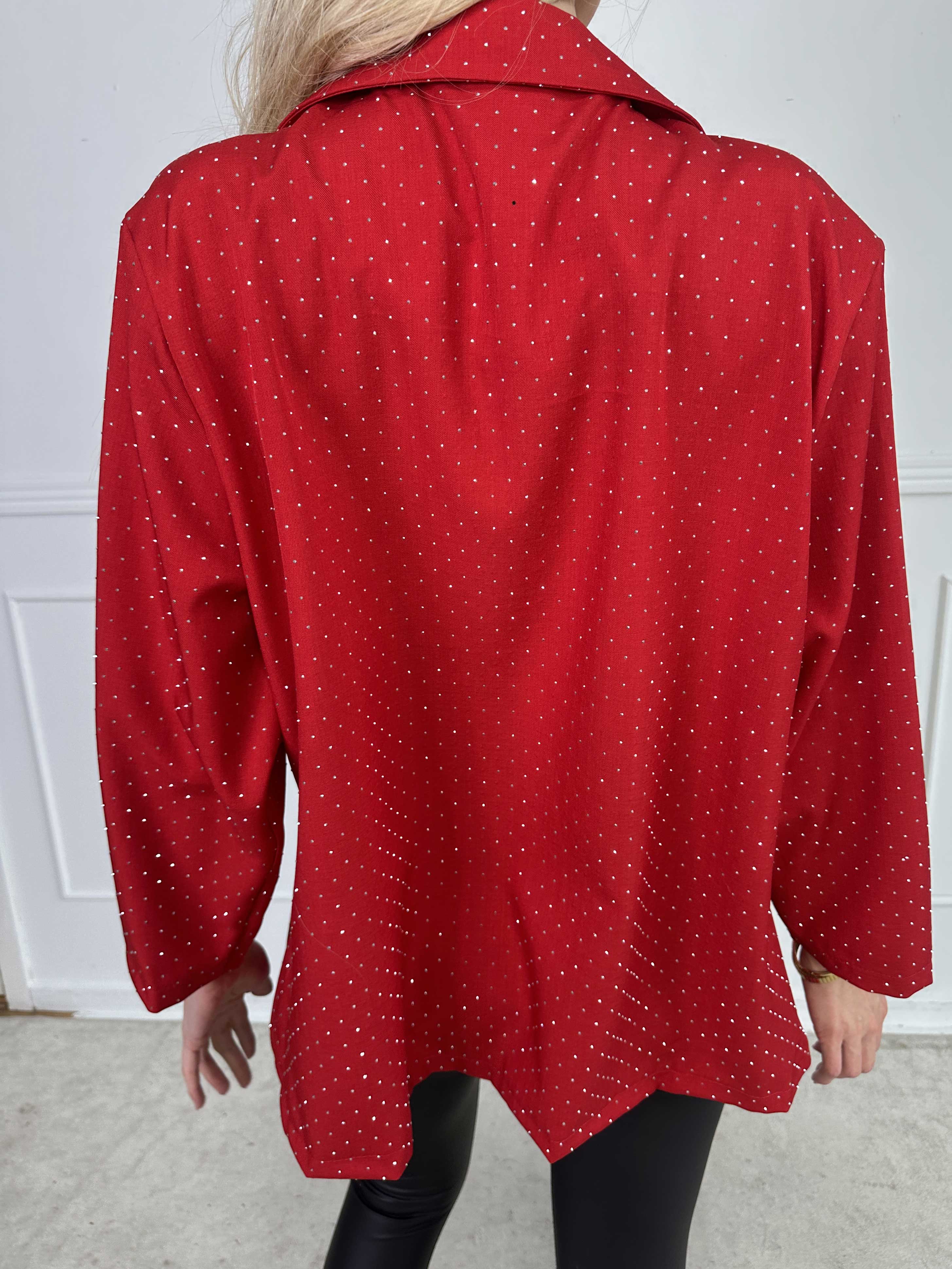 Lanthe - Blazer med glitrende similisten