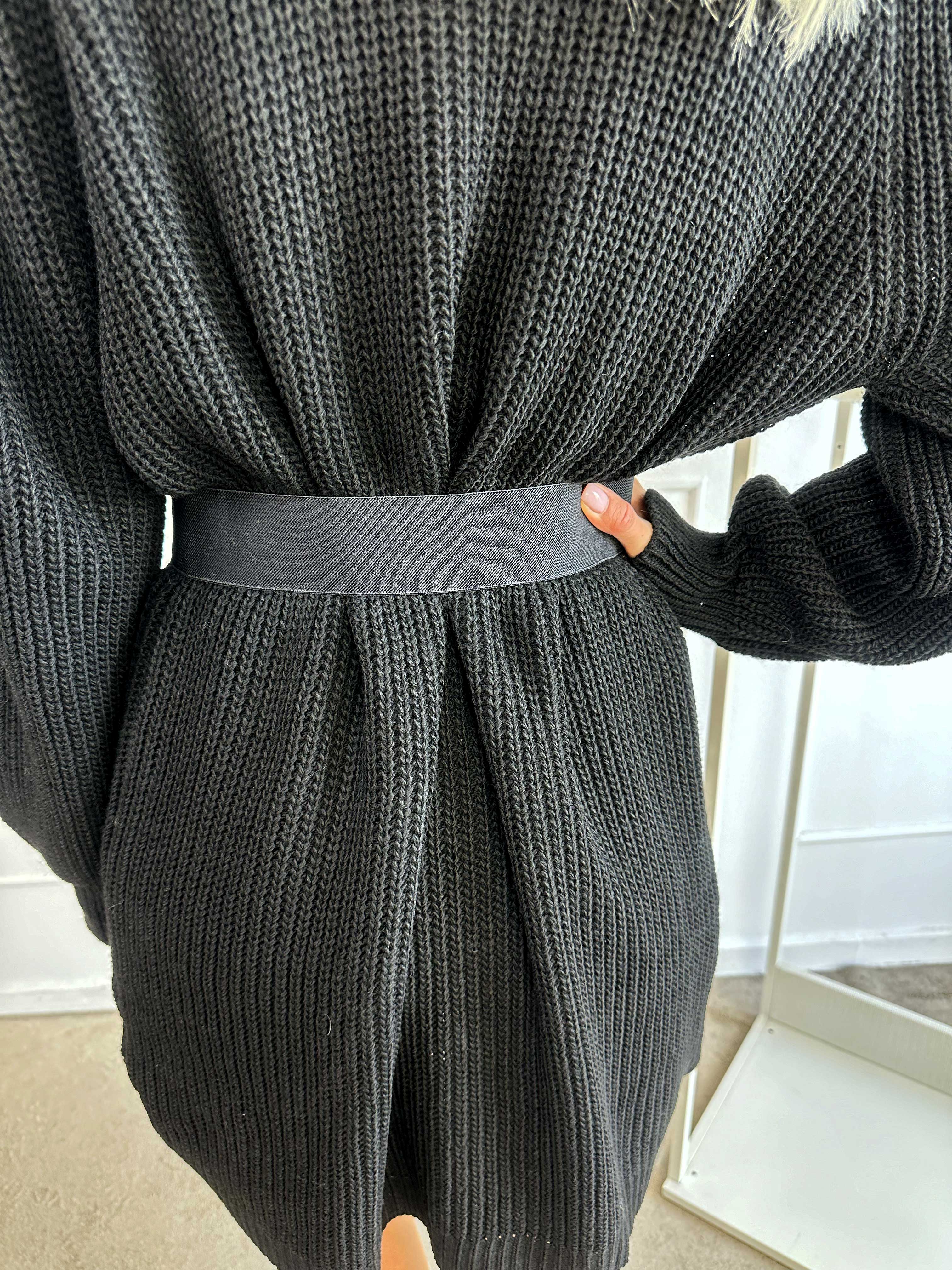 Lidija - Sött elastiskt bälte med hjärtspänne