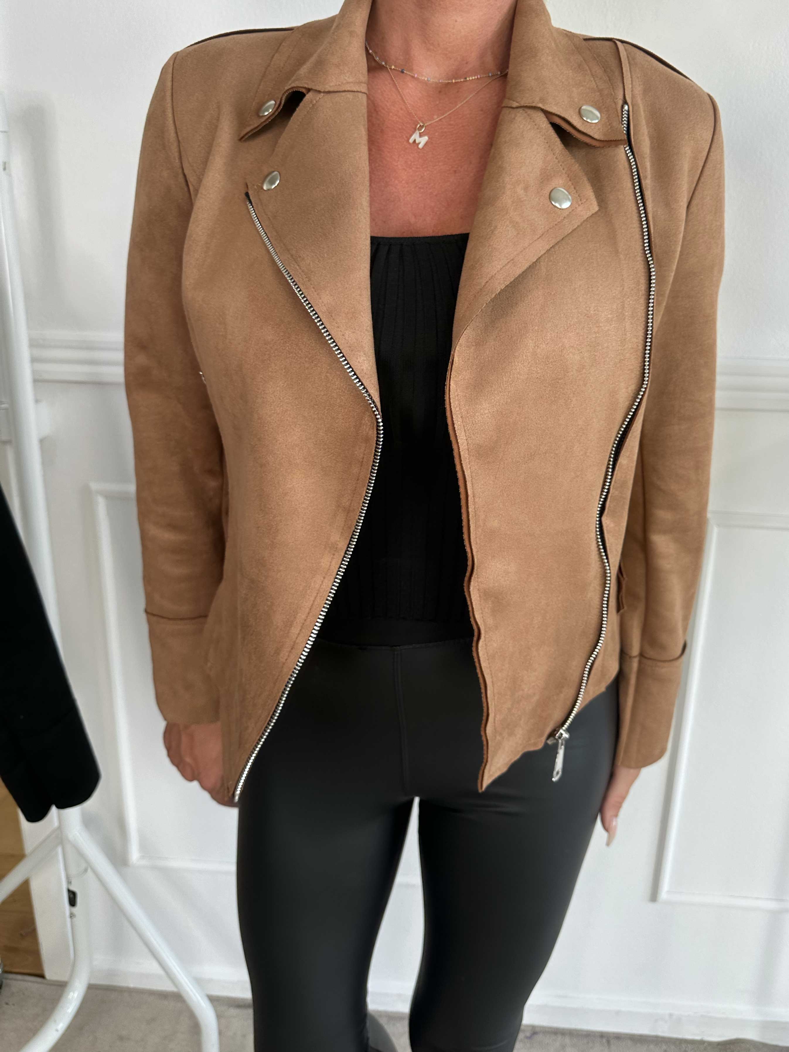 Marina - Mjuk jacka i mockalook