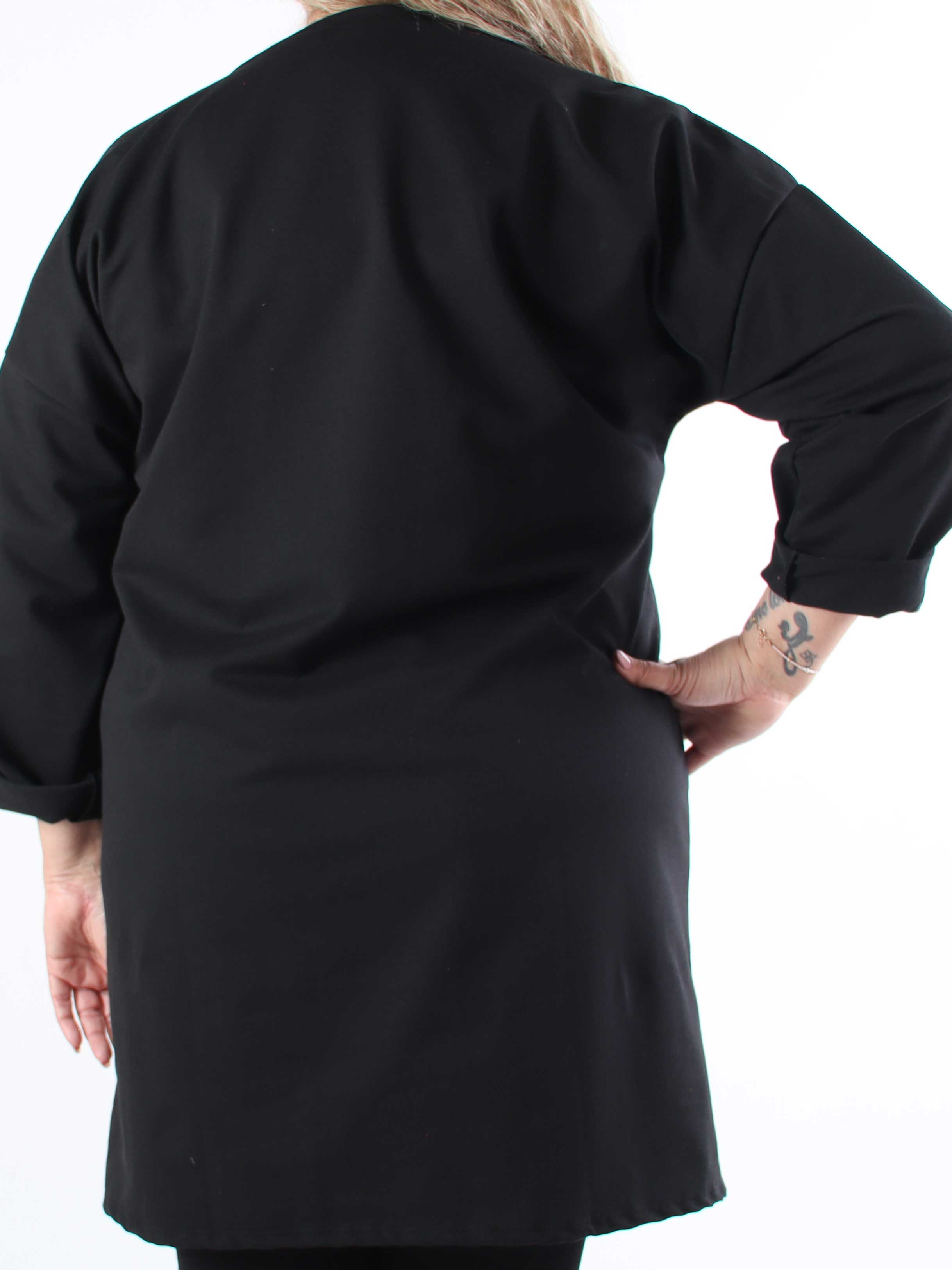 Mickey - Söt joggingklänning i plusstorlek med liknande