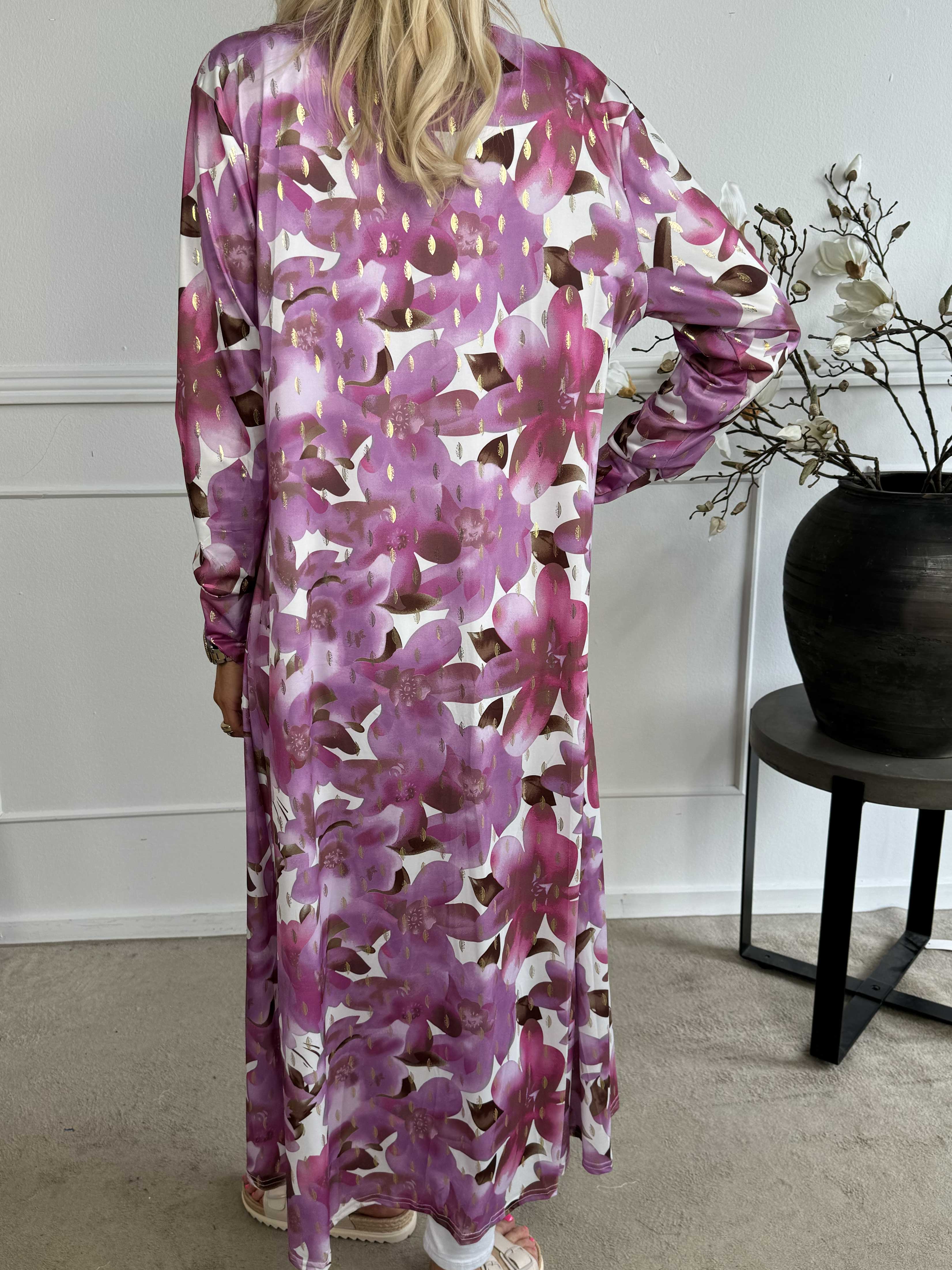 Mikkala Sweet Flower - Elastisk kofta med tryck